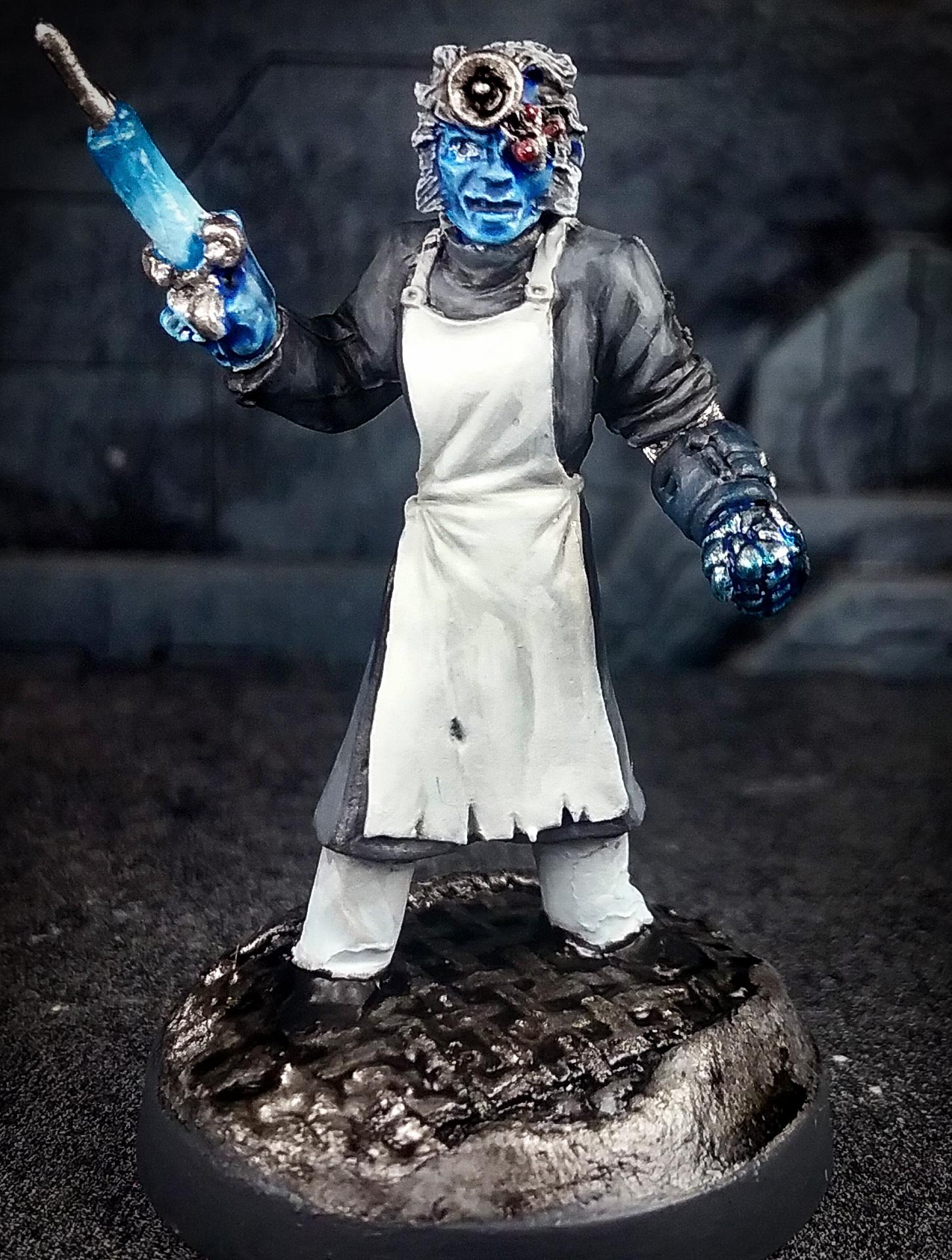 Doctor, Dr. Klaus Koenig, Evil Scientist, Reaper, Reaper Miniatures, Sci Fi Scientist, Scientist