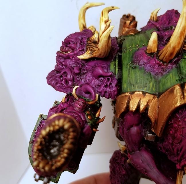 40k Knight, Chaos, Conversion, Knight Conversion, Knights, Nurgle, Nurgle Conversion, Nurgle Knight, Repose, Sculpted, Warhammer 40,000