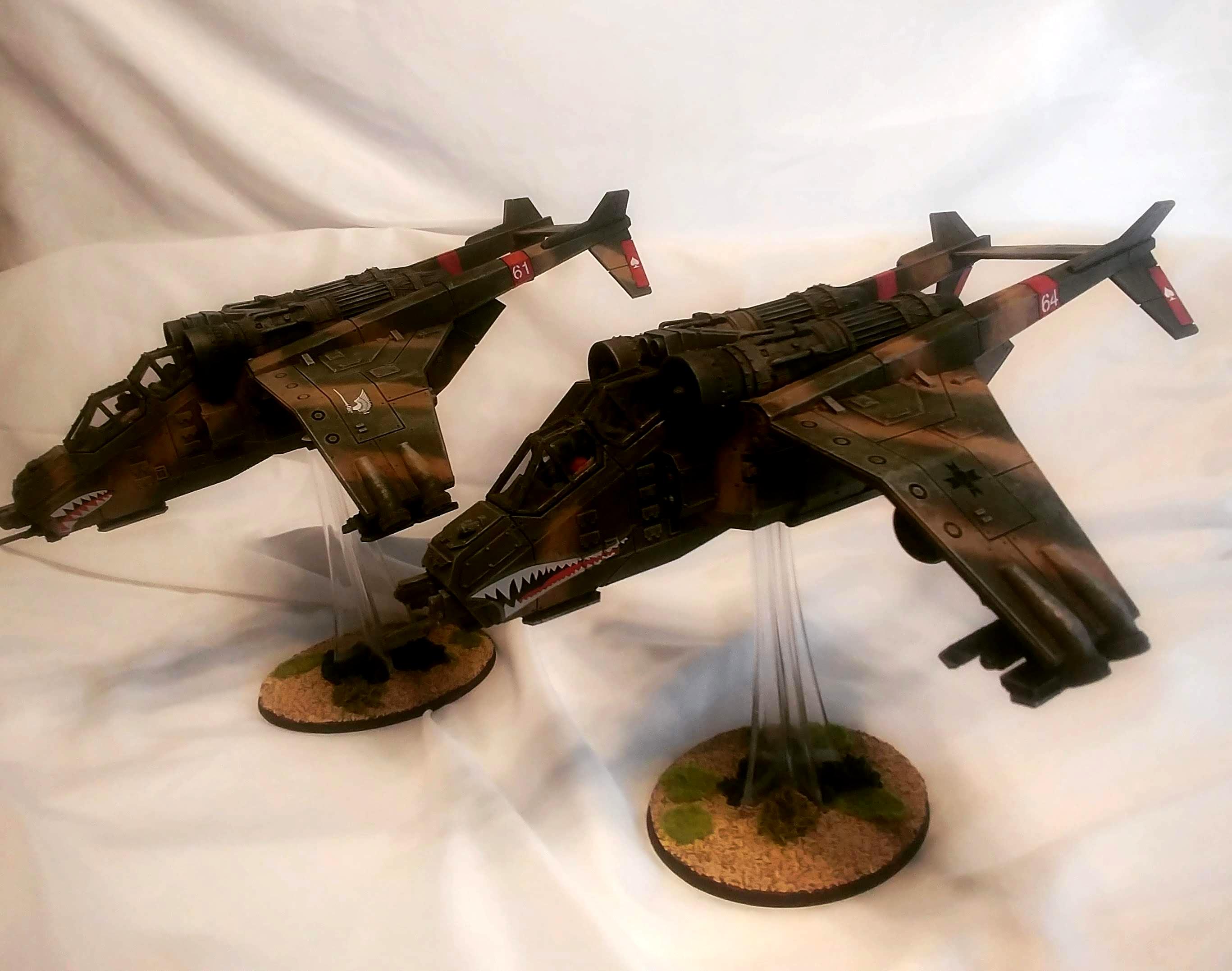 Astra Militarum, Imperial Guard, Valkyrie, Valkyries