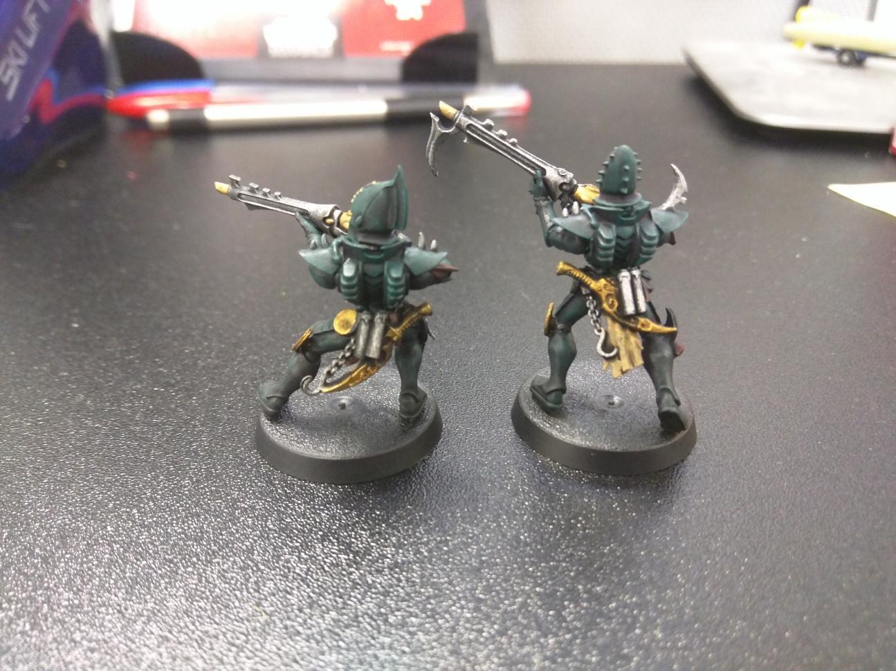 Dark Eldar Color Testing