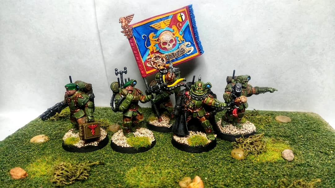 Astra Militarum, Imperial Guard, Tempestus Scions