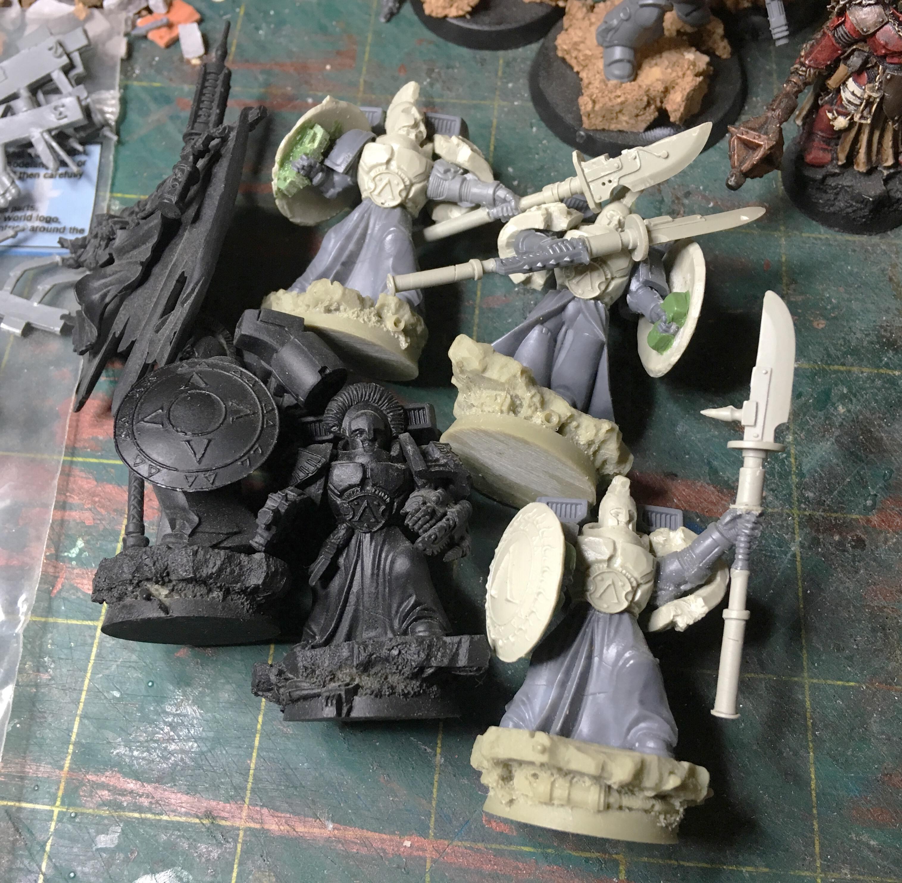 Up next we have so Elite Space Marine Spartans (I have a lot more spartan bits too)