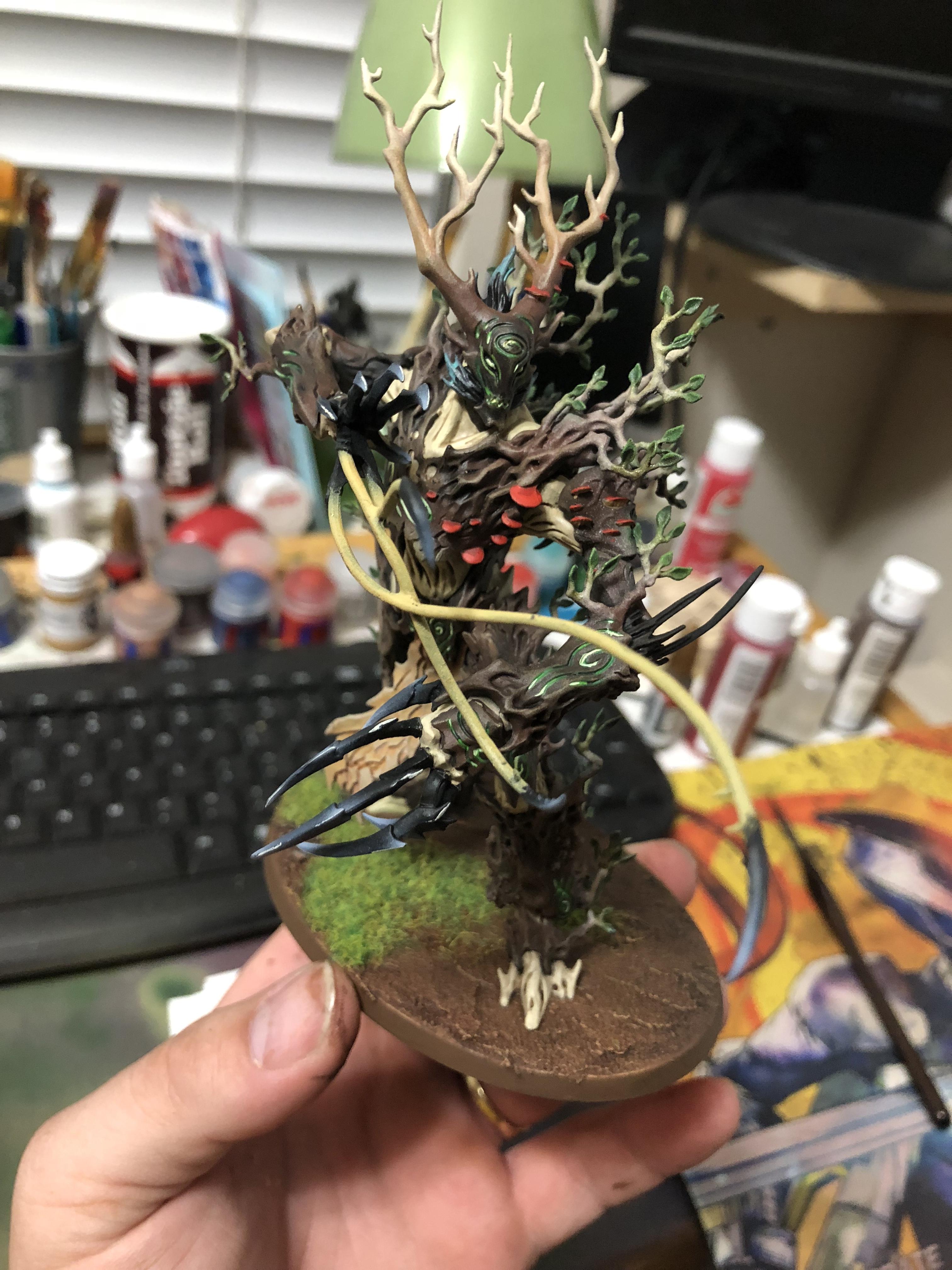 Age Of Sigmar, Commission, Painted, Tree Lord, Treelord, Warhammer Fantasy