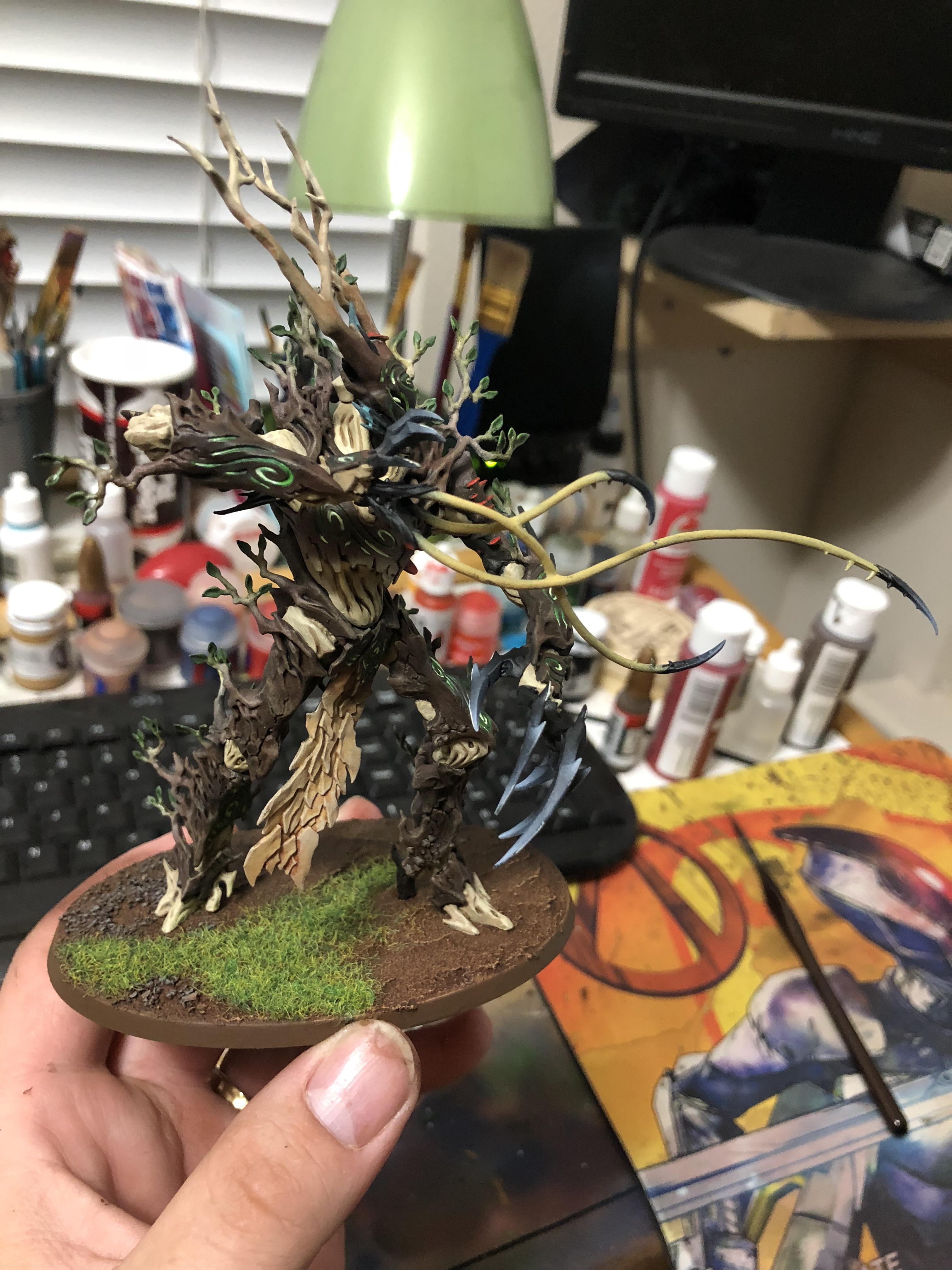 Age Of Sigmar, Commission, Painted, Tree Lord, Treelord, Warhammer Fantasy