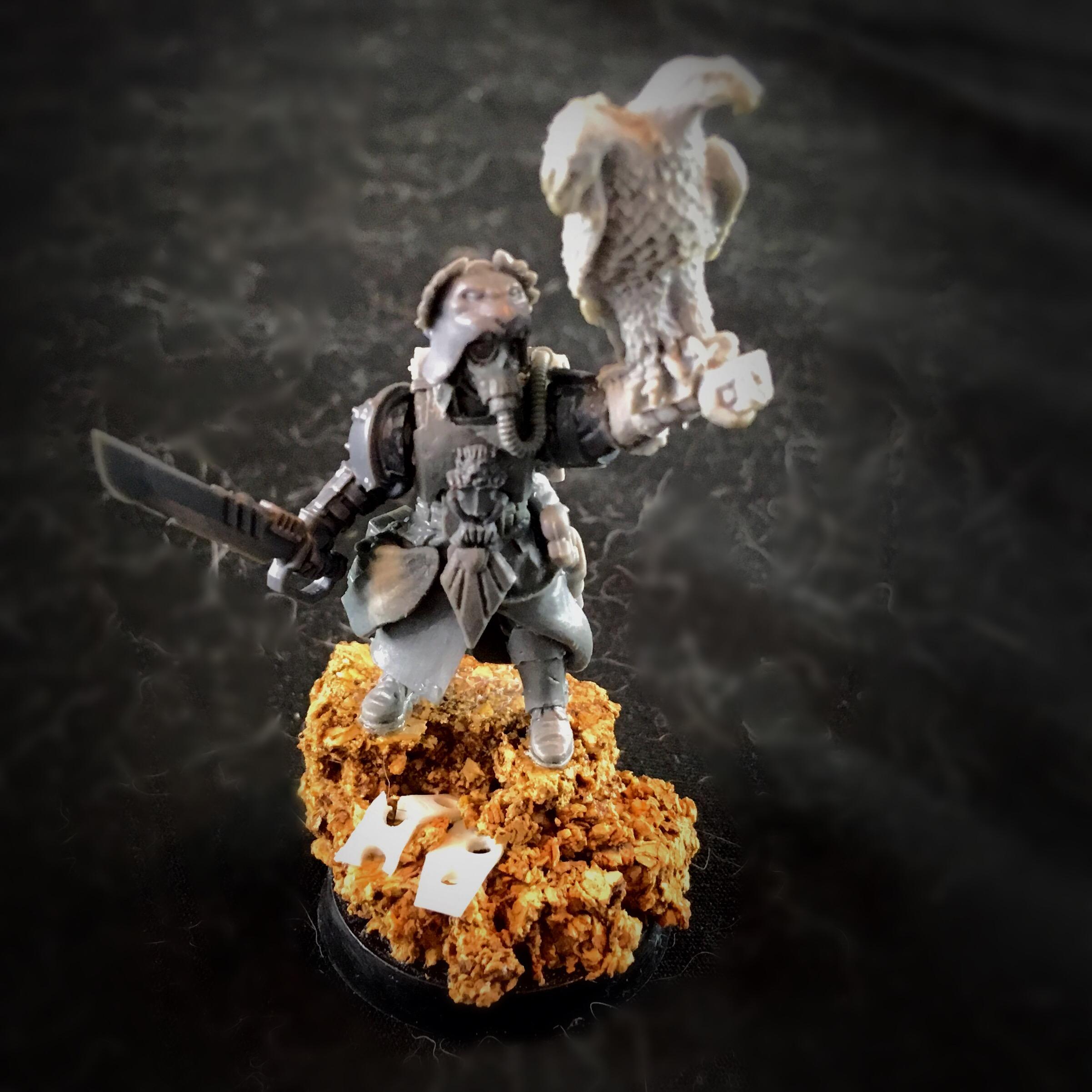 Leader with a Power Weapon and Plasma Pistol 