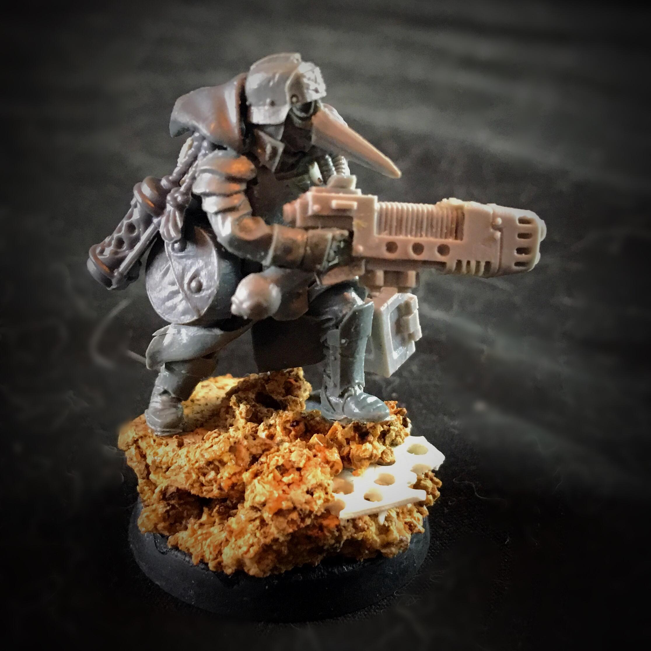 Medic with Plasma Gun