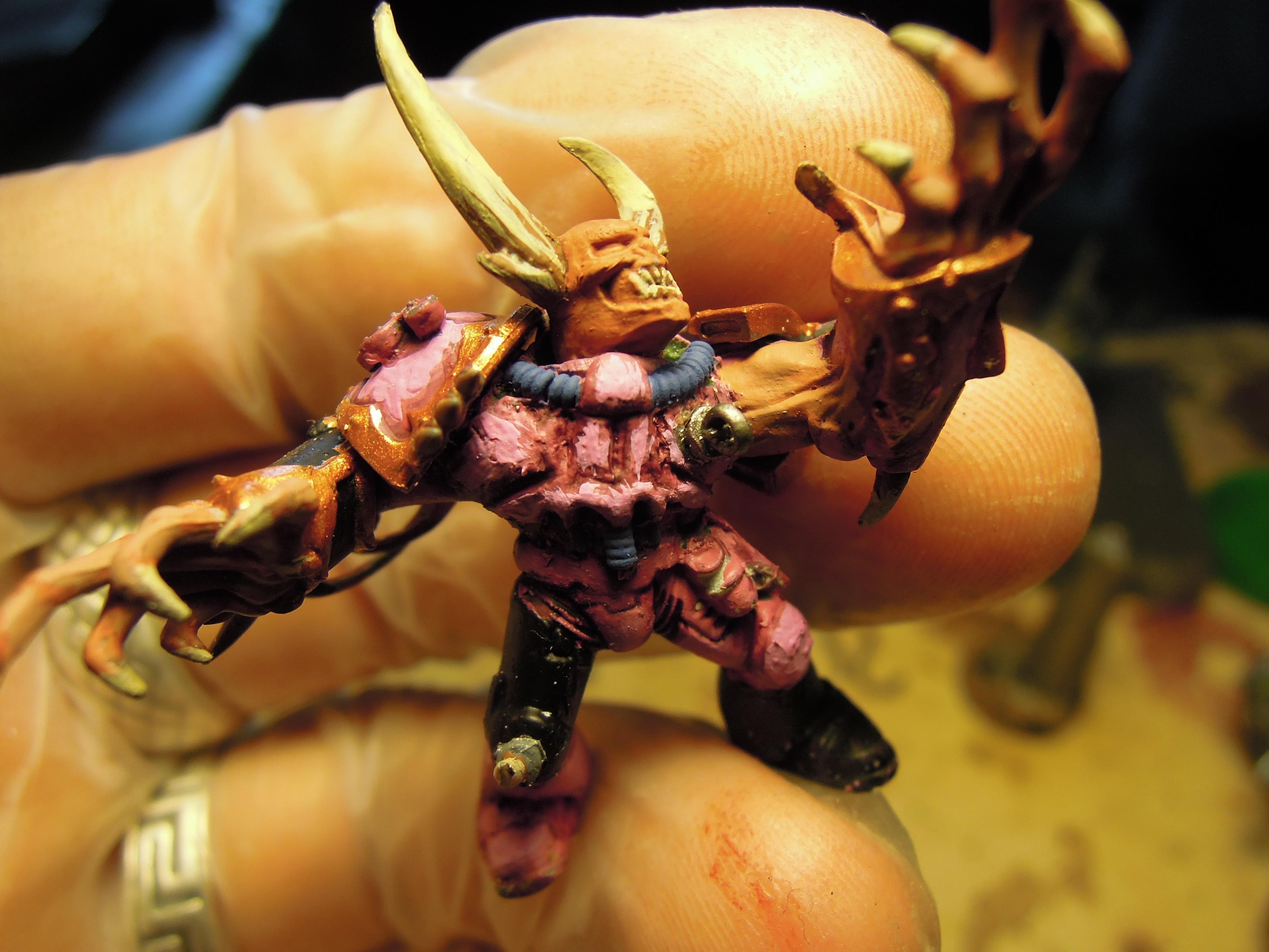 Chaos, Chaos Space Marines, Conversion, Emperor's Children, Greenstuff, Heresy, Heretic Astartes, Infantry, Kitbash, Perfection Or Death, Possessed, Sculpting, Slaanesh, Traitor Legions, Warhammer 40,000, Wire, Work In Progress