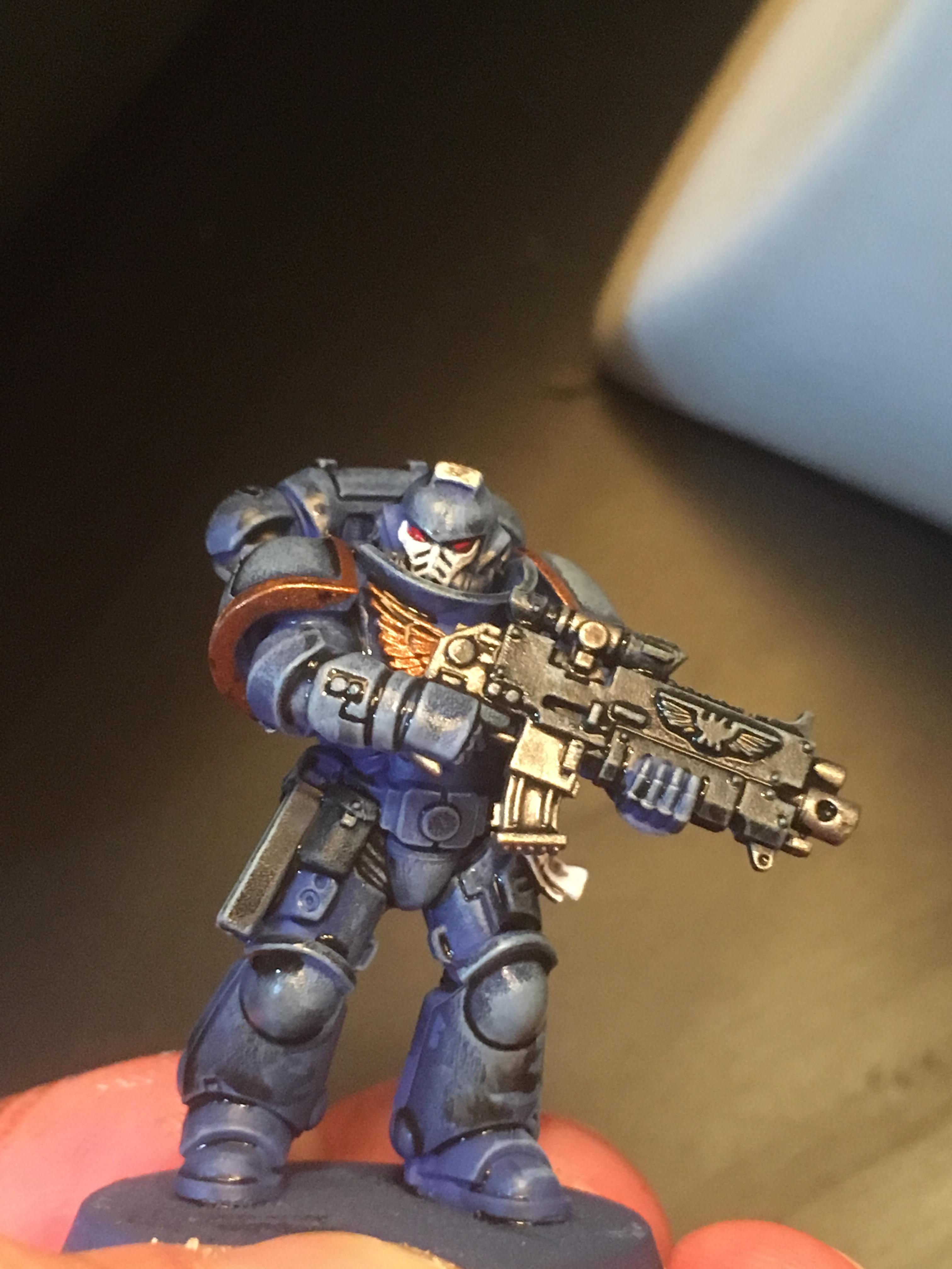 Easiest to paint but my favourite. I like the white. 