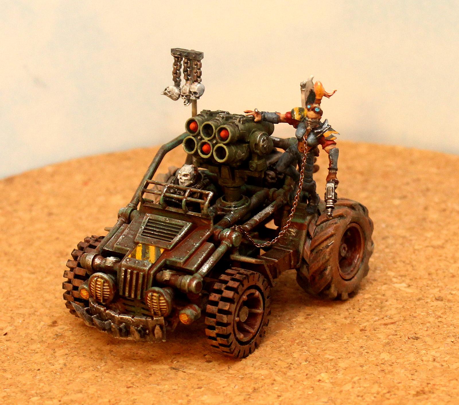 Ash Waste Rocket Chariot