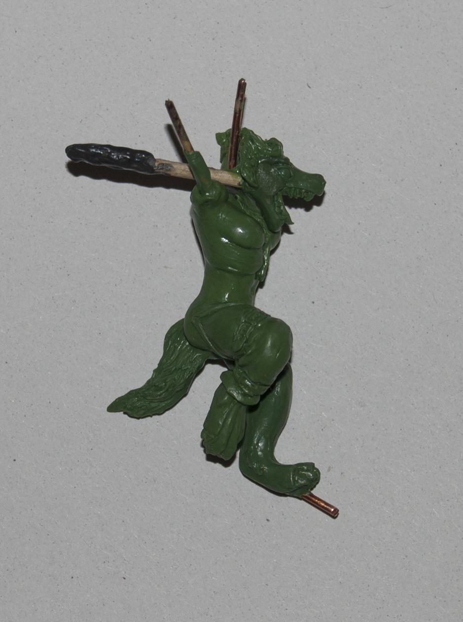 54 Mm, Beastmen, Sculpting, Wolf