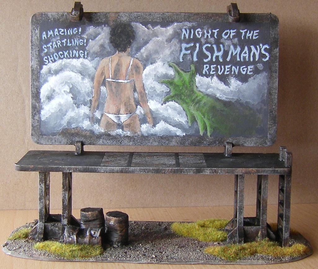 Billboard Night of the Fish Man's Revenge