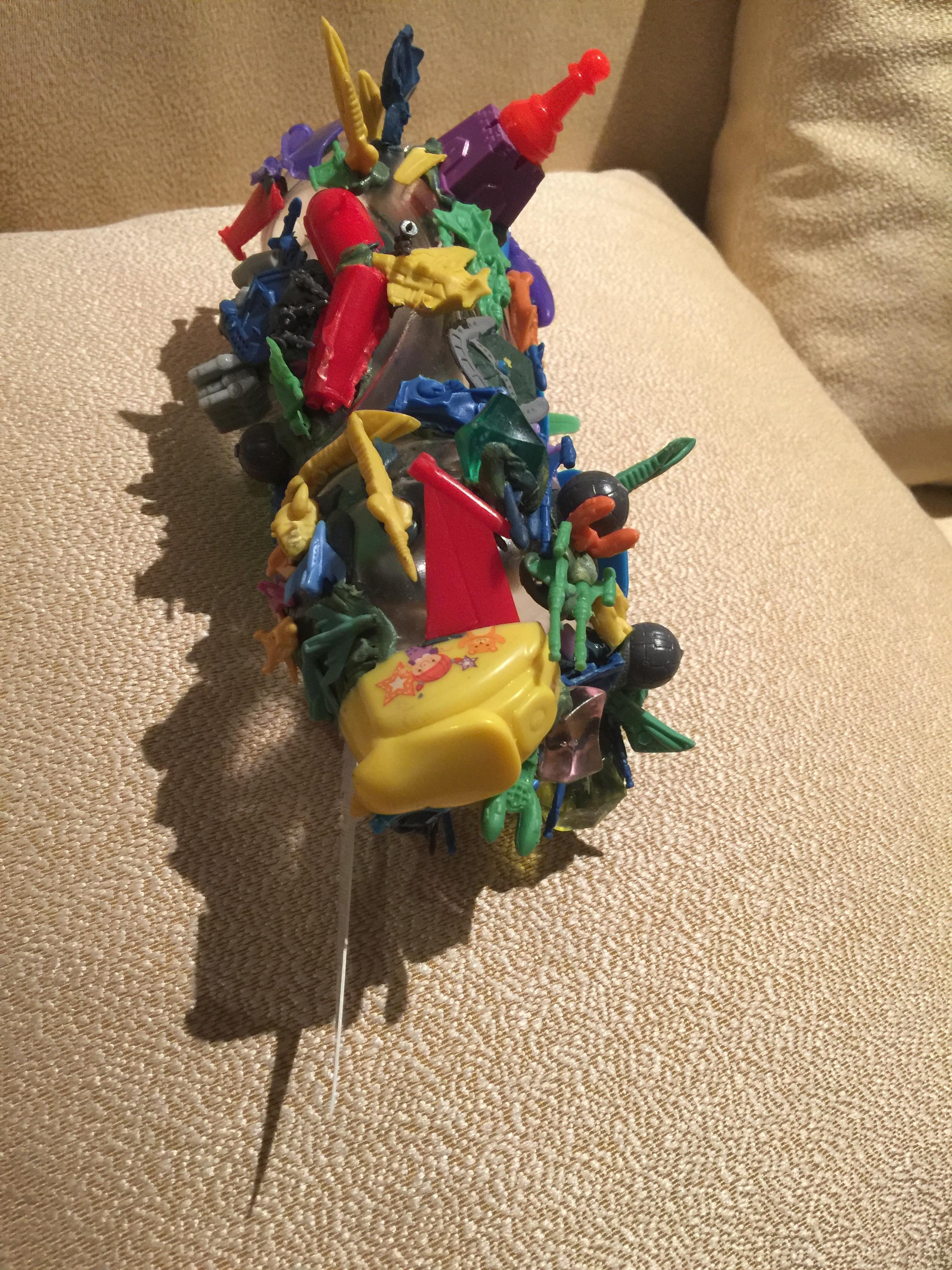 Battlefleet Gothic, Orks, Scratch Build, Space Hulk, Toy