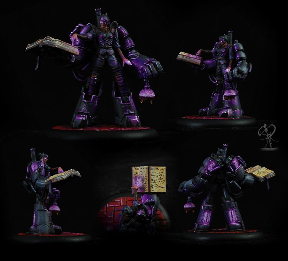 Censor, Mage, Malifaux, Object Source Lighting, Outcasts, Sorderer, Steampunk, Wyrd