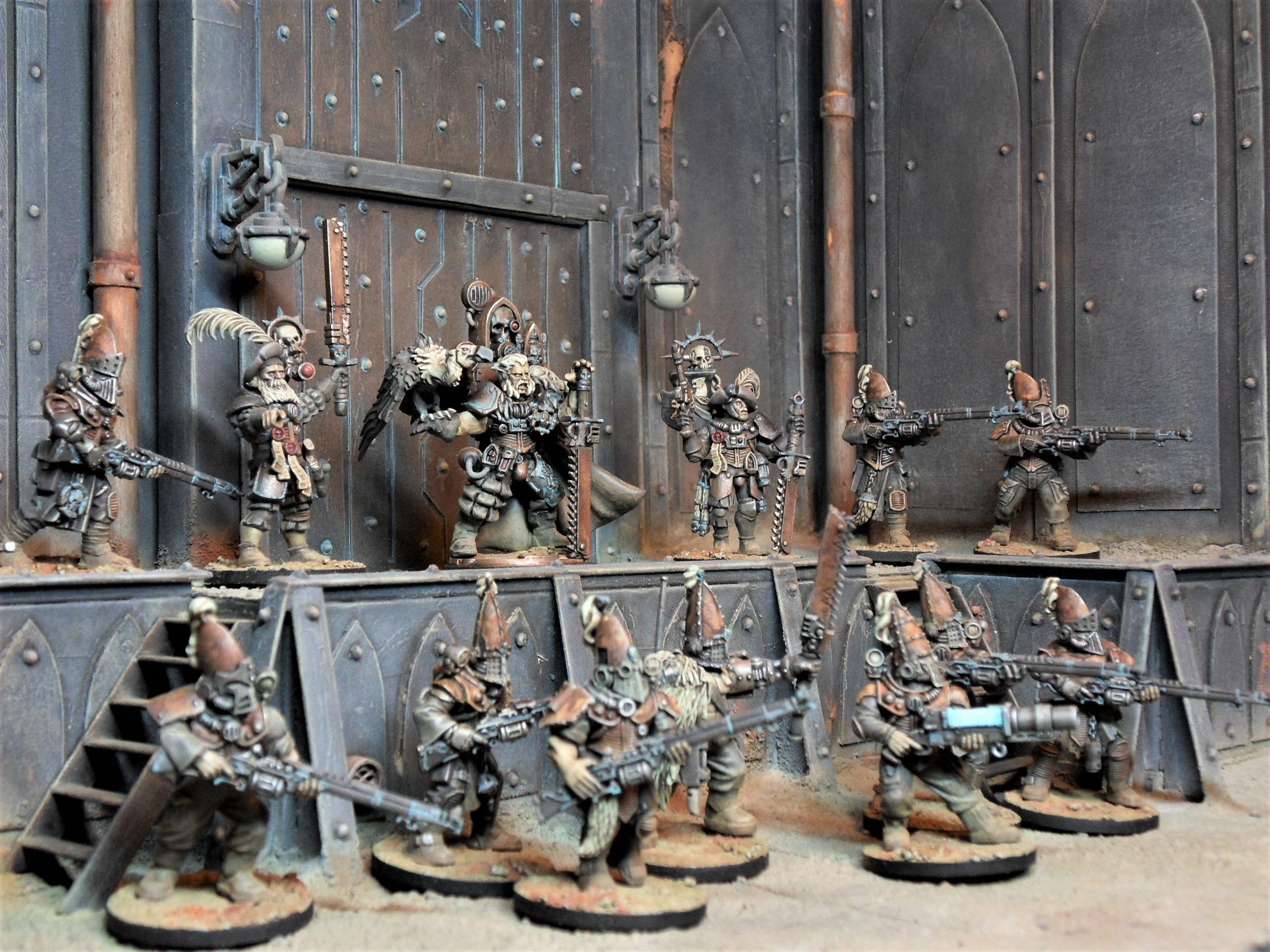 Astra Militarum, Dust, Imperial Guard, Infantry, Pigments, Rust, Warhammer 40,000, Weathered