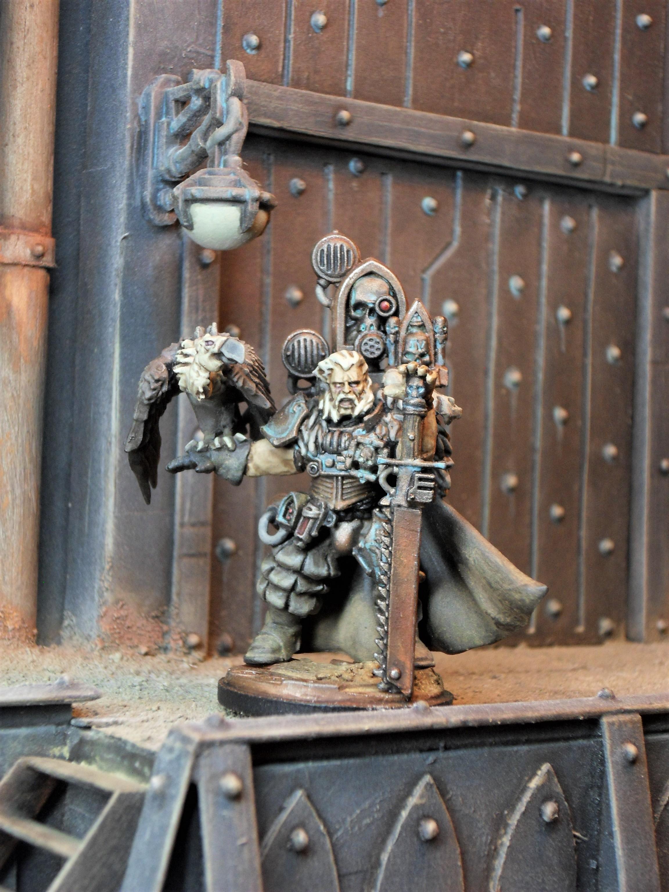 Astra Militarum, Company Commander, Dust, Imperial Guard, Pigments, Rust, Warhammer 40,000