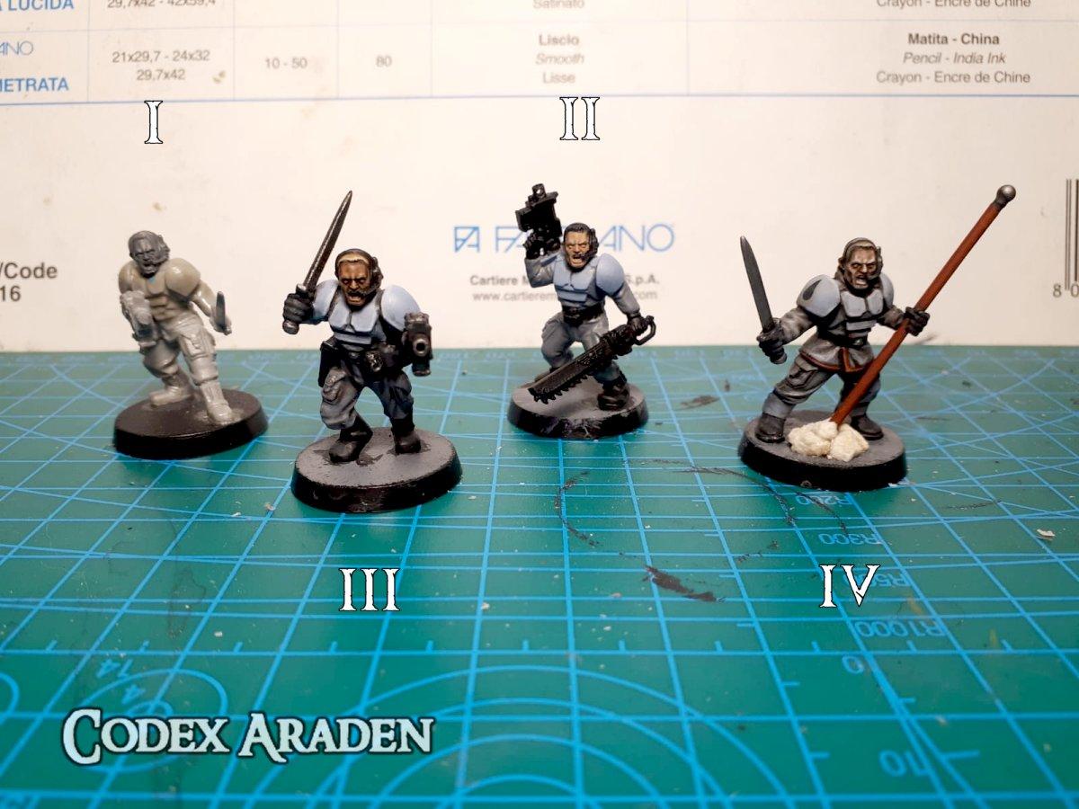 Kitbash Scouts - WIP Color