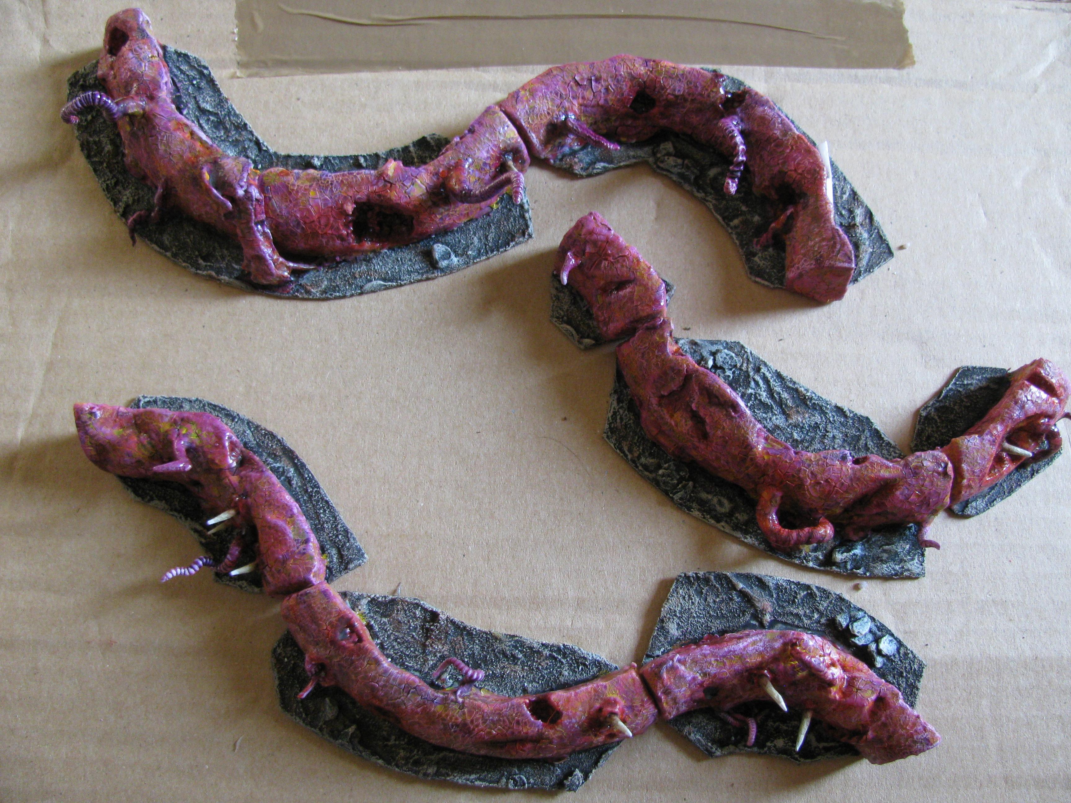 Chaos, Flesh-walls, Loer, Terrain, Warhammer 40,000