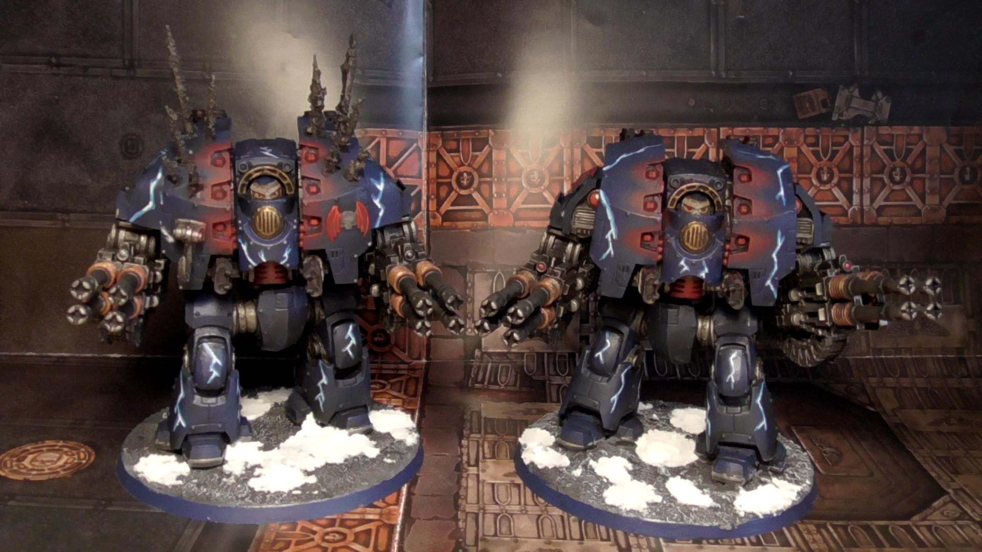 Horus Heresy, Leviathan Dreadnought, Night Lords, Warhammer 30k, Warhammer 40,000