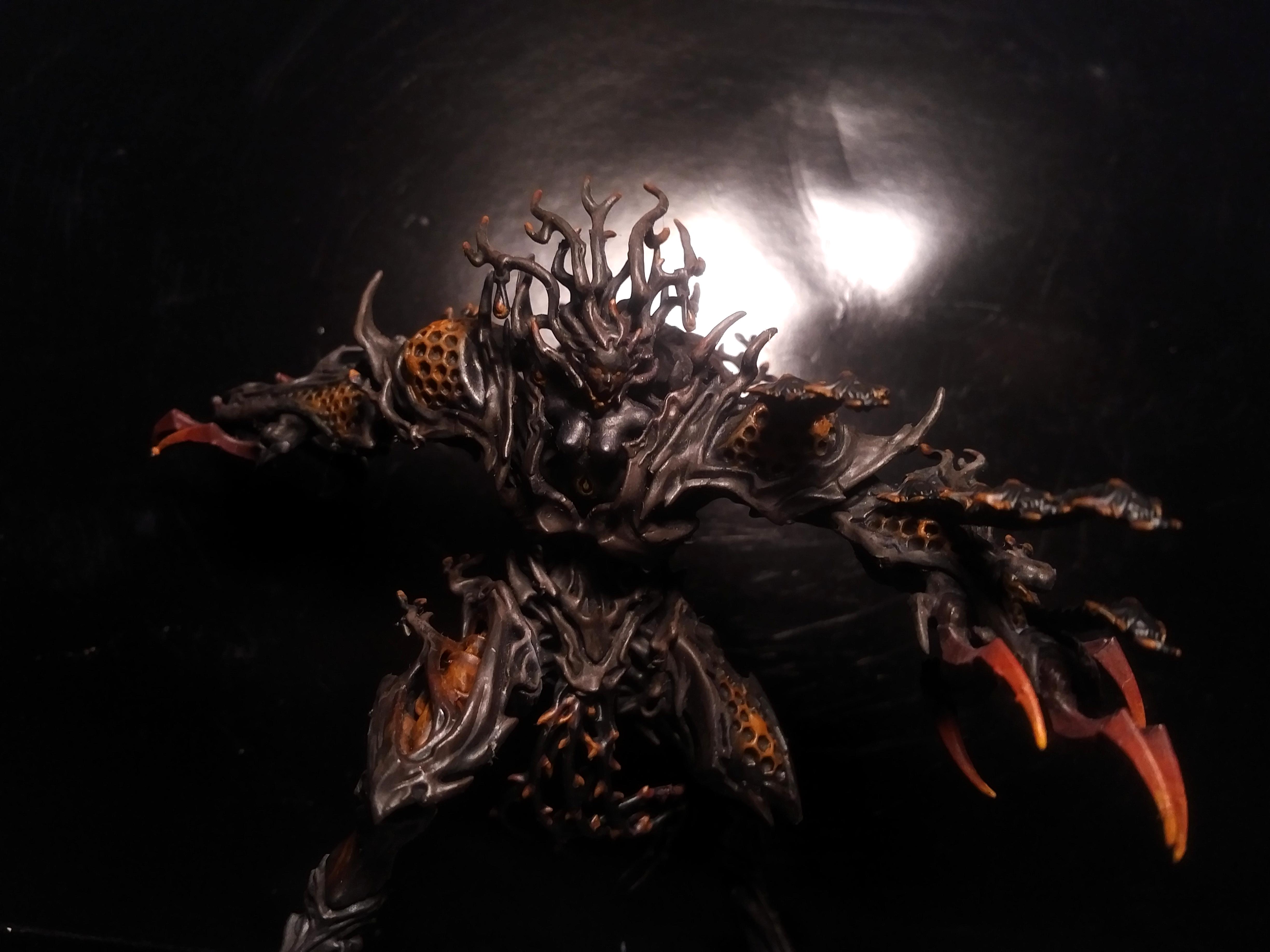 Cinderhost, Drycha, Drycha Hamadreth, Ember, Fire, Orange, Red, Sylvaneth, Trees