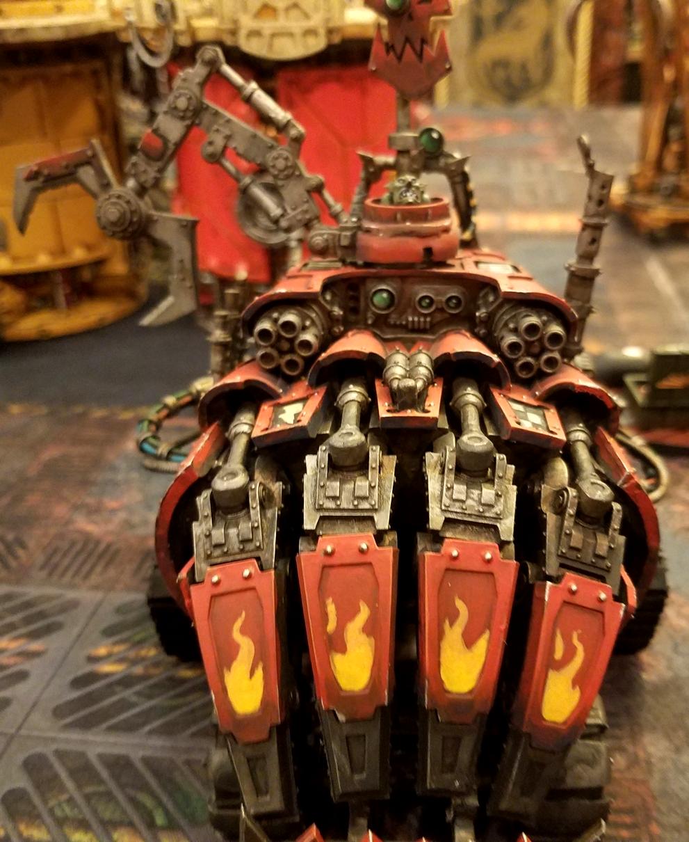 Conversion, Forge World, Garden, Garden Ninja, Looted, Magickalmemories, Ninjas, Orks, Painted, Power Claw, Power Fist, Powerclaw, Titan, Warlord