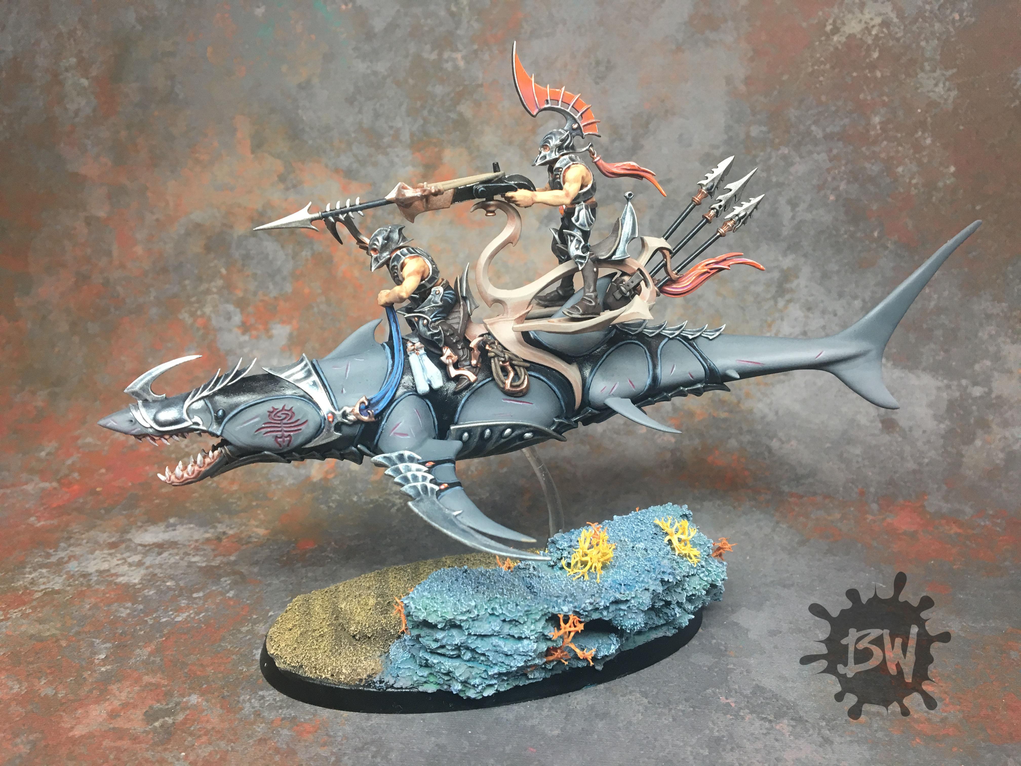 Age Of Sigmar, Akhelian Allopex, Idoneth Deepkin, Order, Warhammer Fantasy