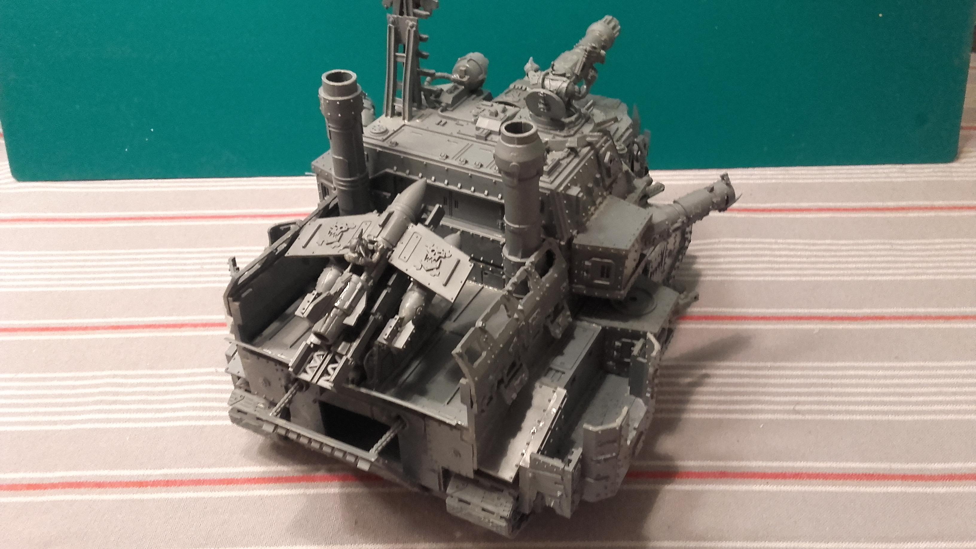 Baneblade, Battle Fortress, Battlewagon, Conversion, Custom, Lord Of War, Mekboy, Orks, Super-heavy