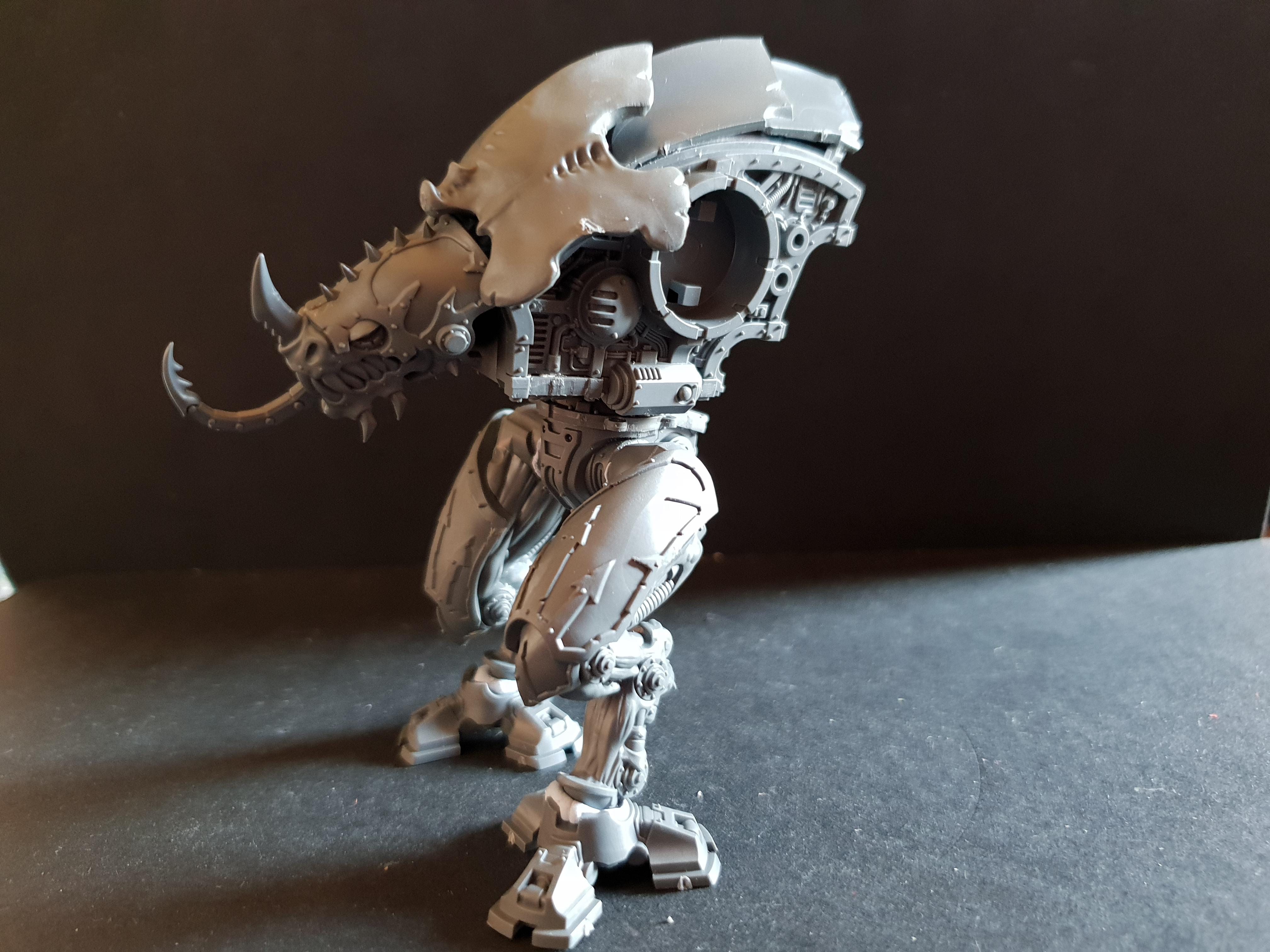 Armiger, Chaos, Conversion, Warhammer 40,000, Work In Progress