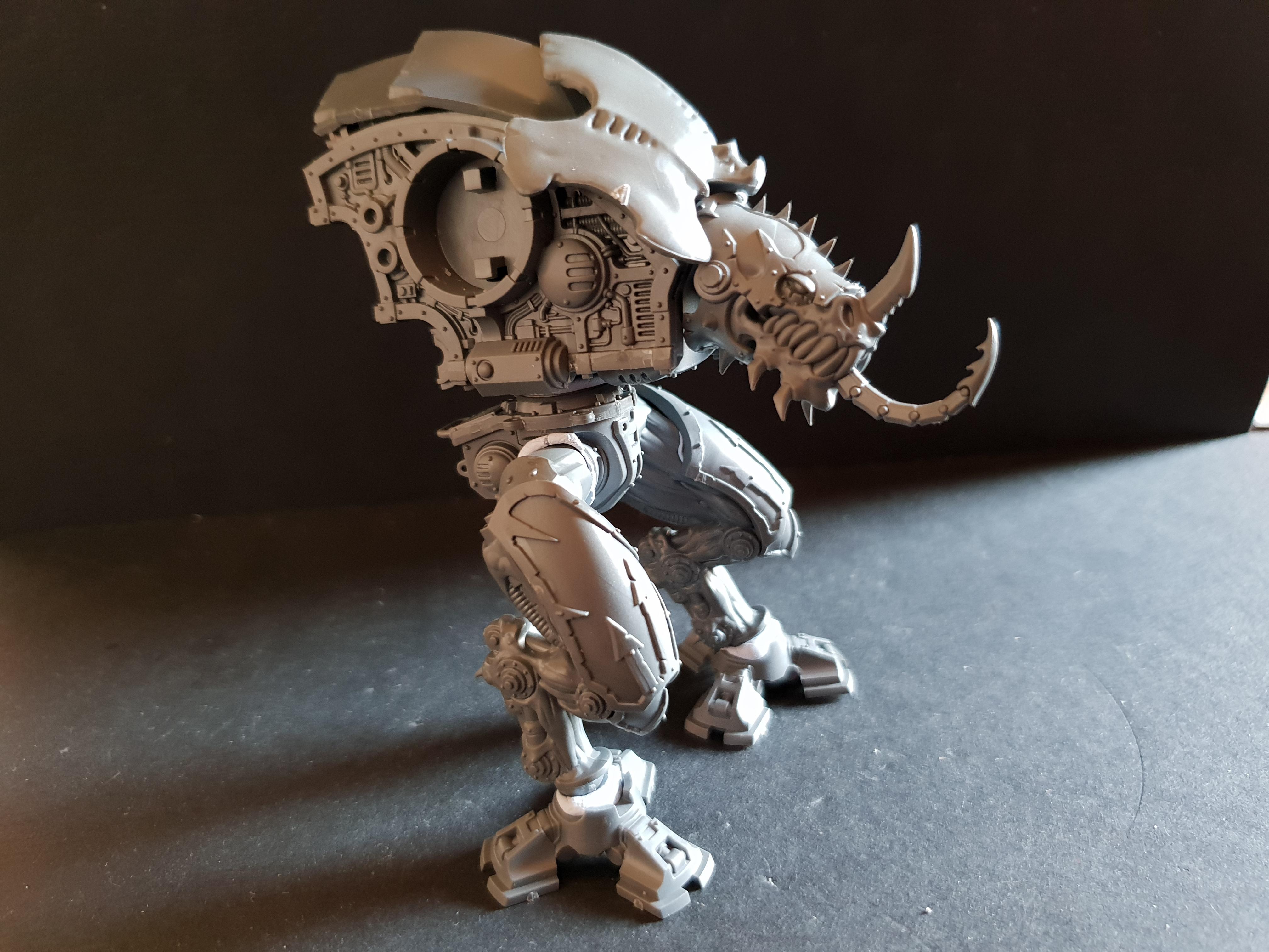 Armiger, Chaos, Conversion, Warhammer 40,000, Work In Progress