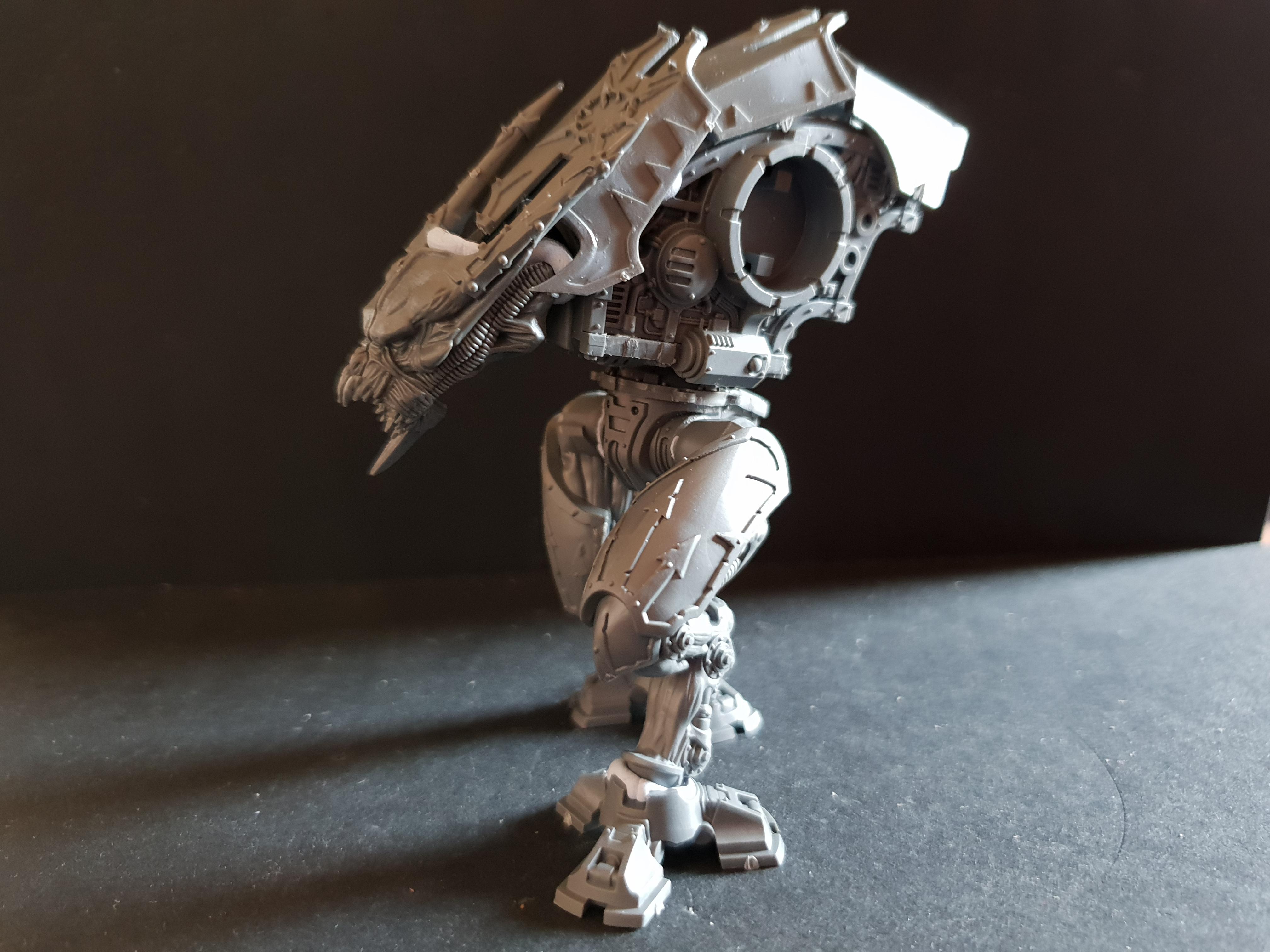 Armiger, Chaos, Conversion, Warhammer 40,000, Work In Progress