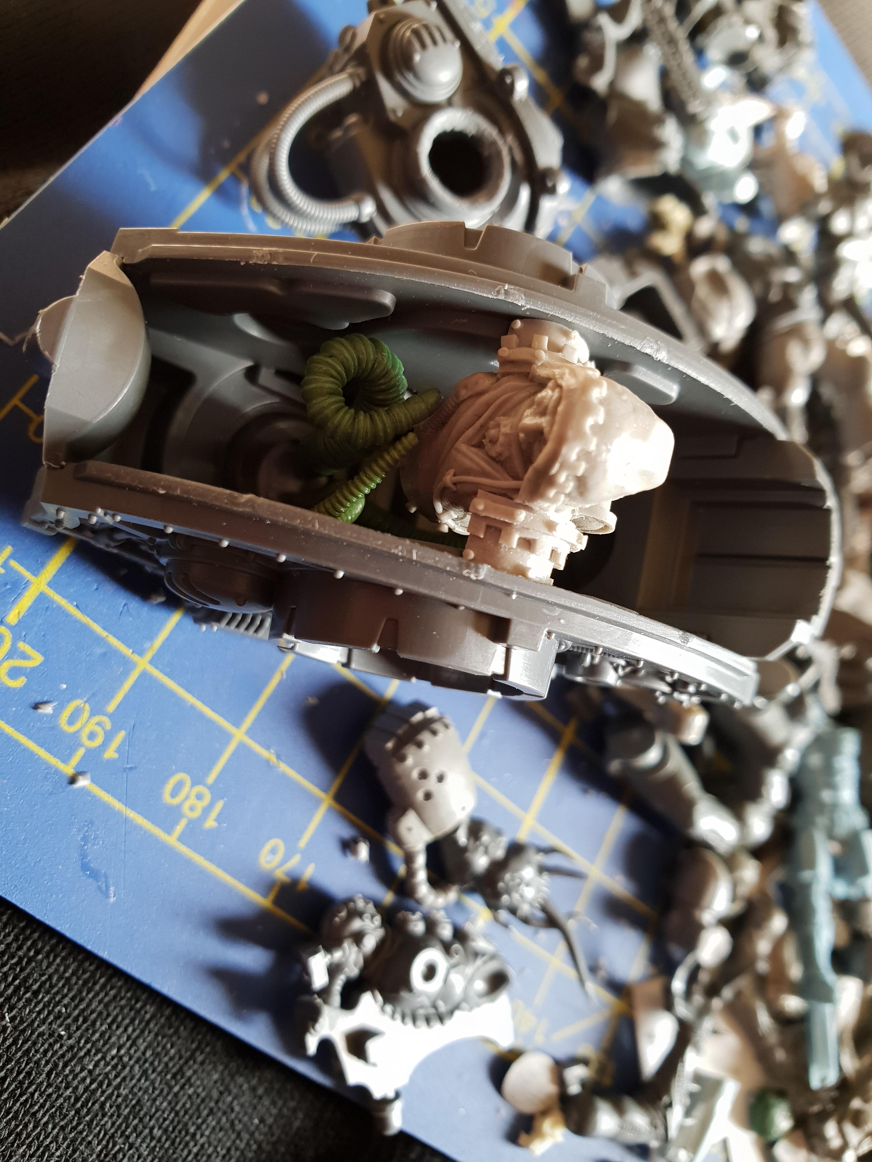 Armiger, Chaos, Conversion, Warhammer 40,000, Work In Progress