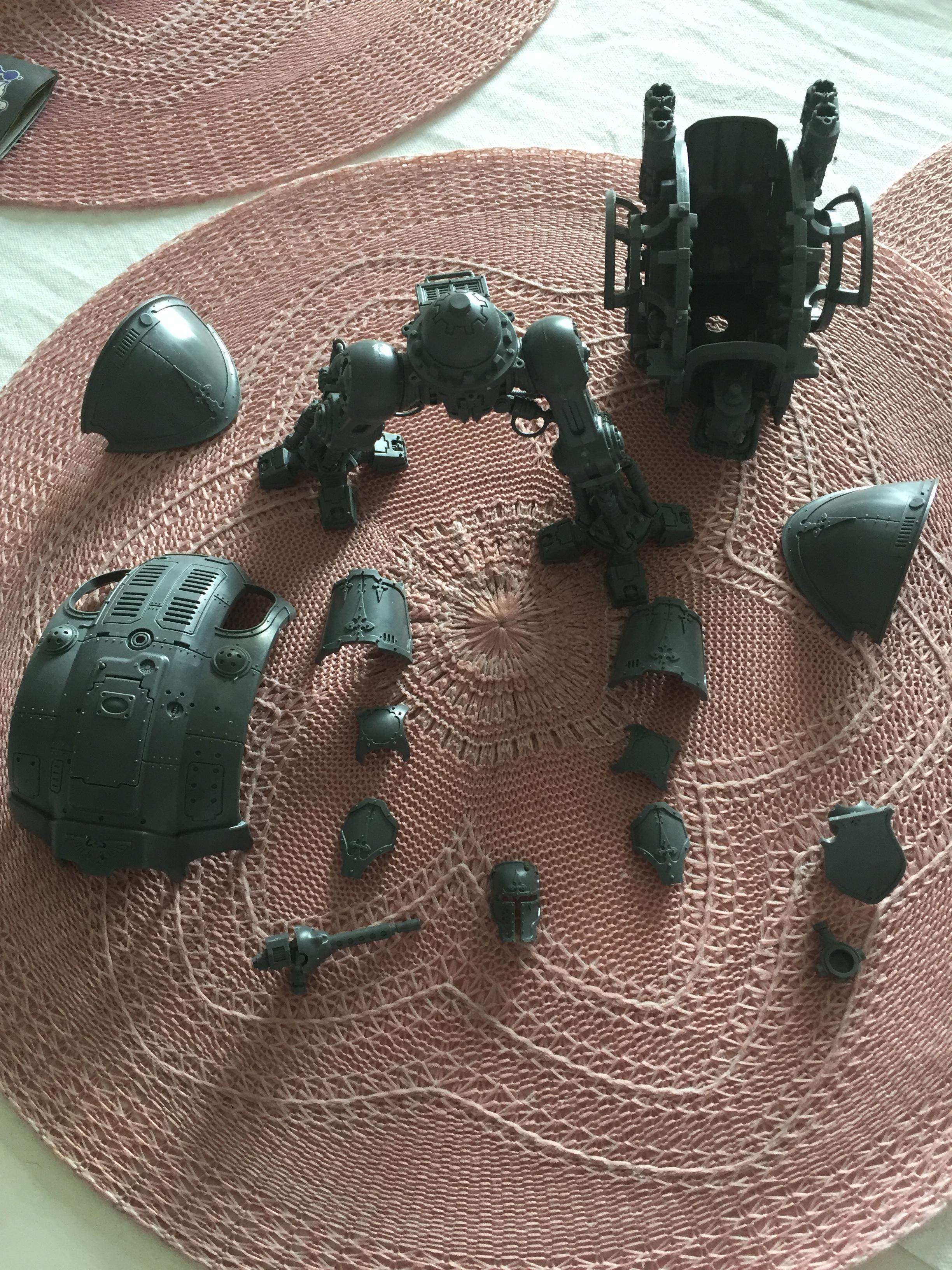 Imperial Knight, Painting Challenge, Work In Progress