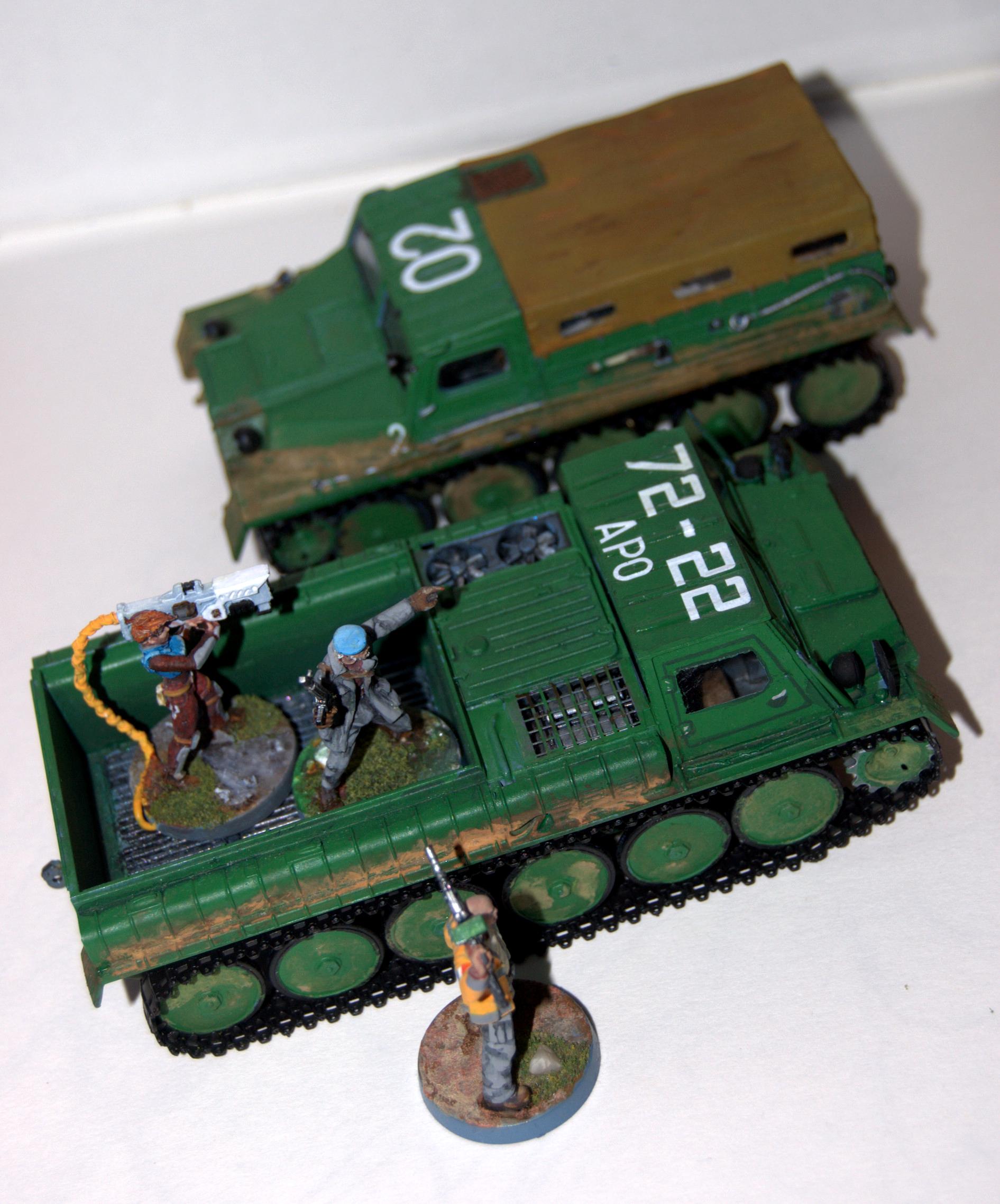 Tracked Transport, Vehicle