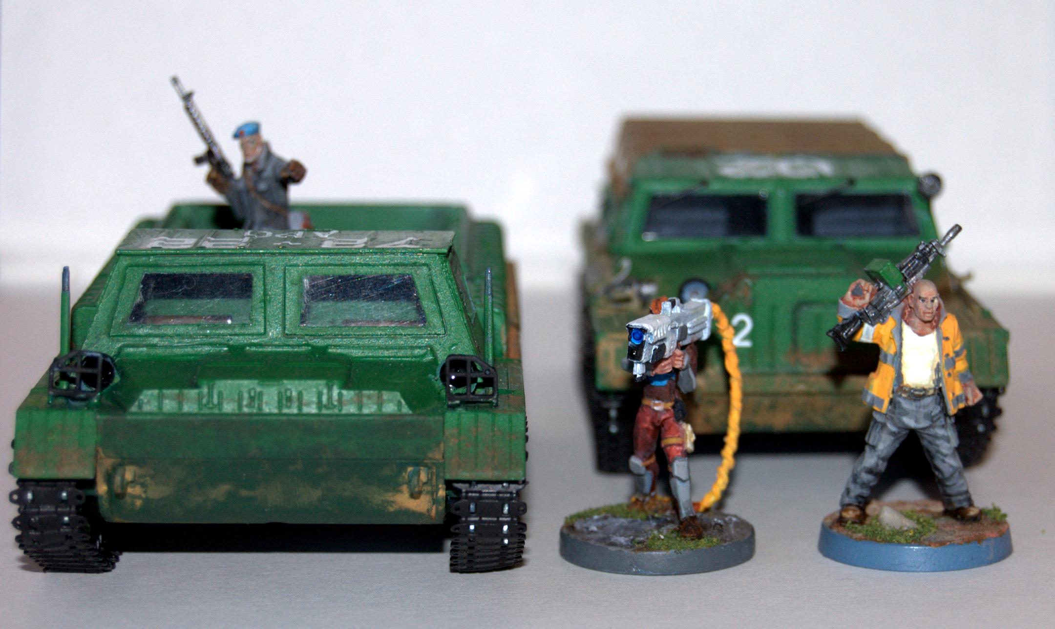 Tracked Transport, Vehicle