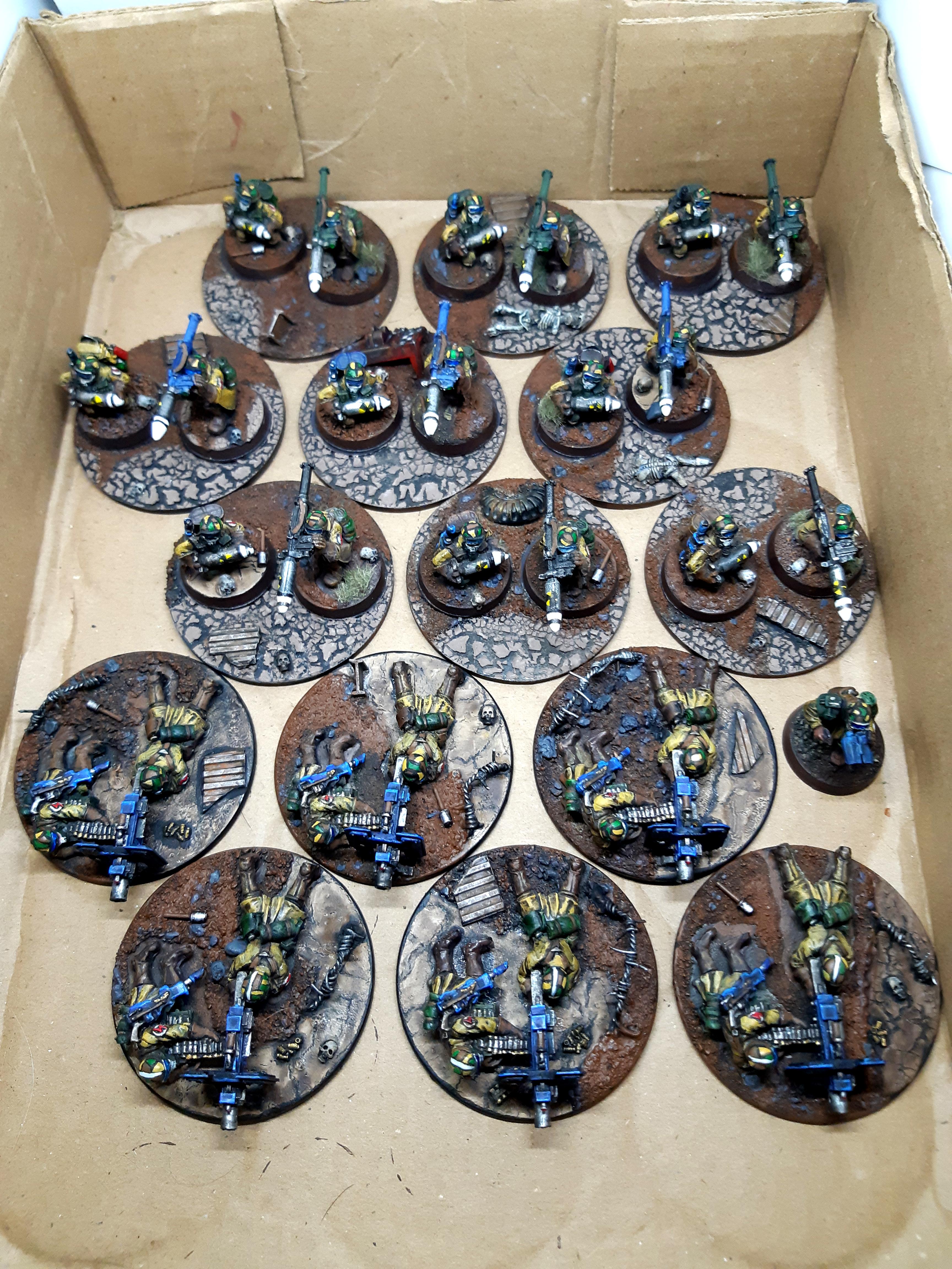 Armageddon Steel Legion, Astra Militarum, Death Korps of Krieg, Games Workshop, Hive Ganger, Imperial Guard, Metal, Necromunda, Warhammer 40,000