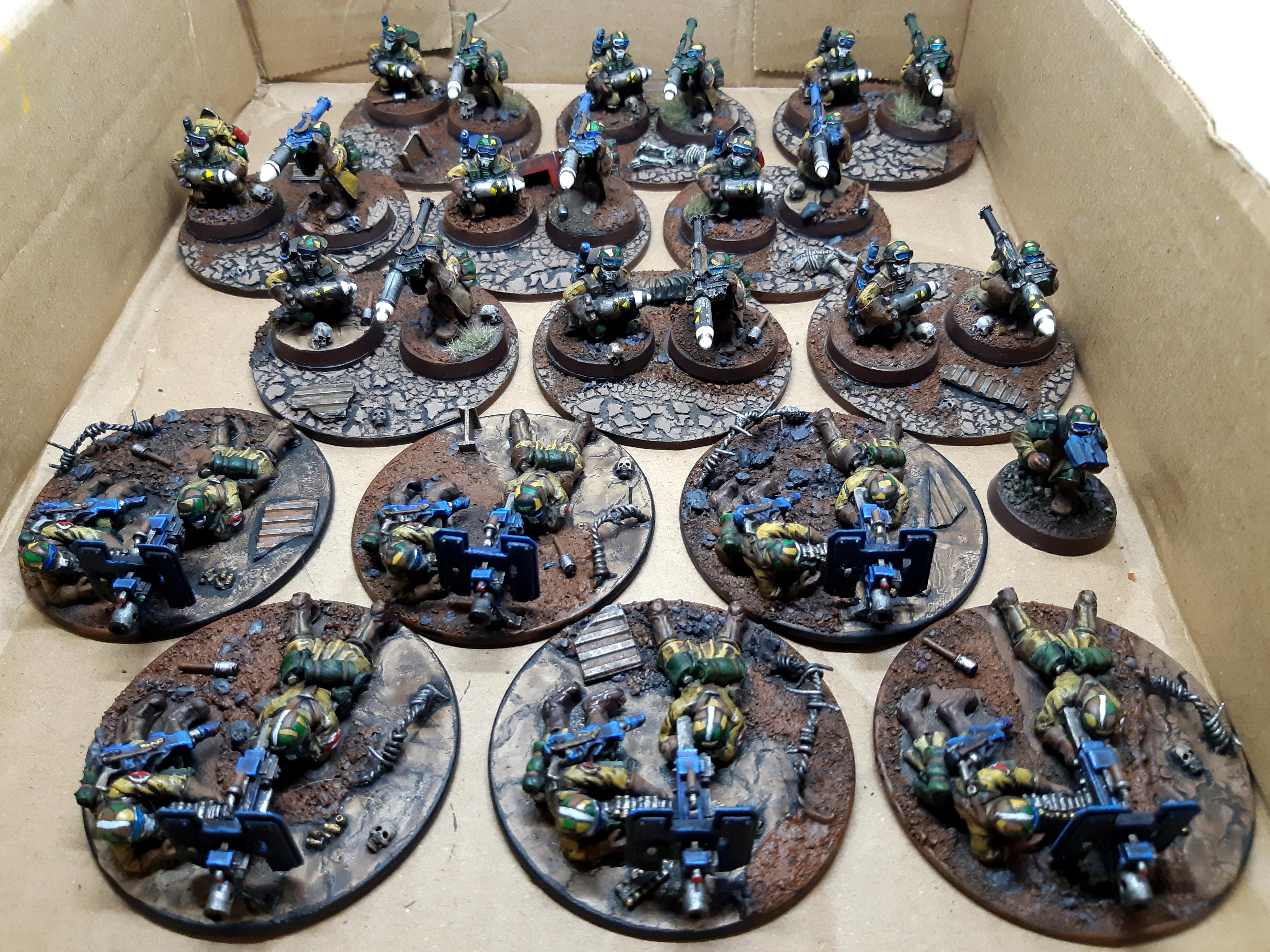 Armageddon Steel Legion, Astra Militarum, Death Korps of Krieg, Games Workshop, Hive Ganger, Imperial Guard, Metal, Necromunda, Warhammer 40,000
