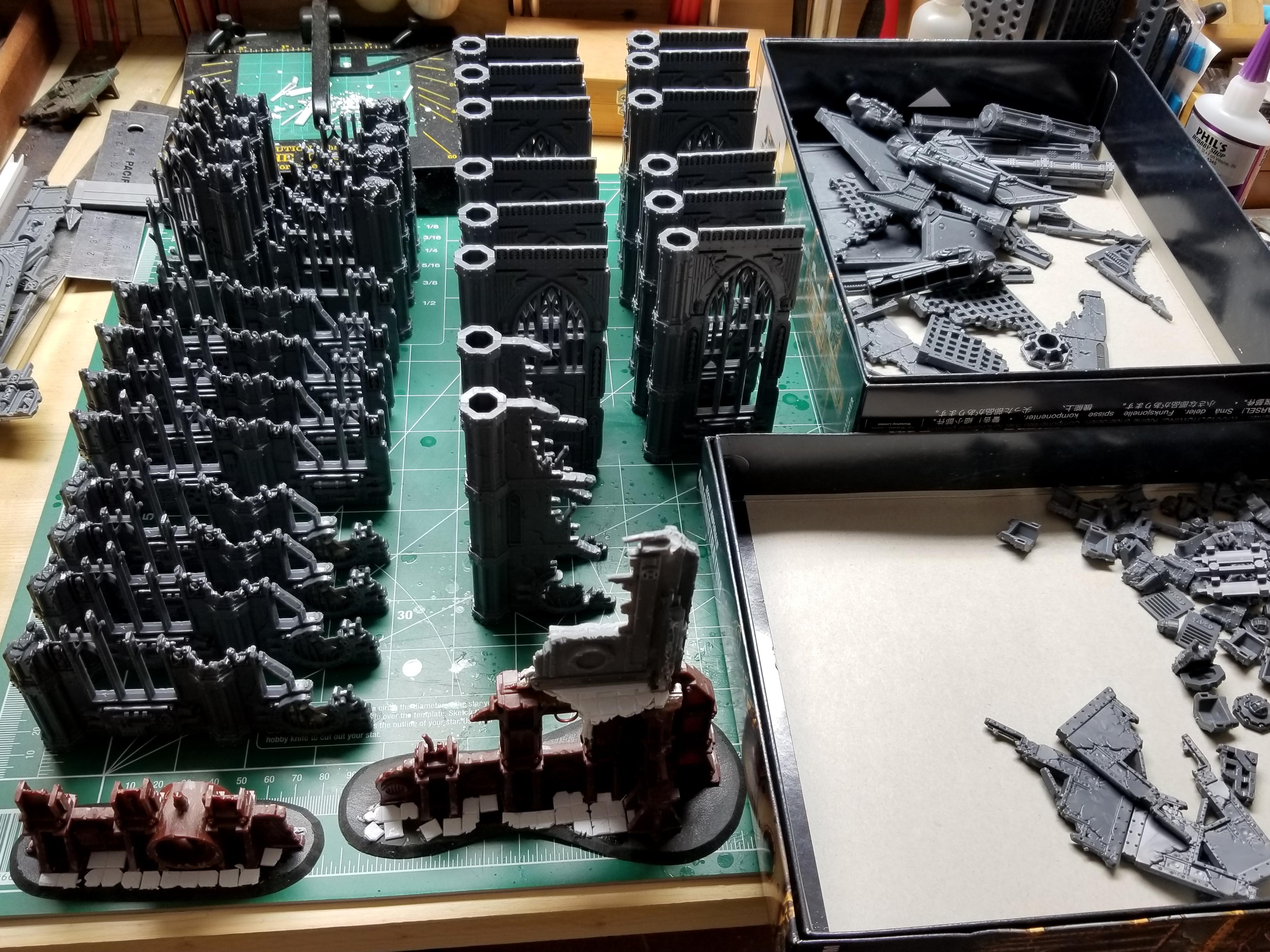 Changes, Comparison, Decade, Games Workshop, Imperialis, Sector, Size