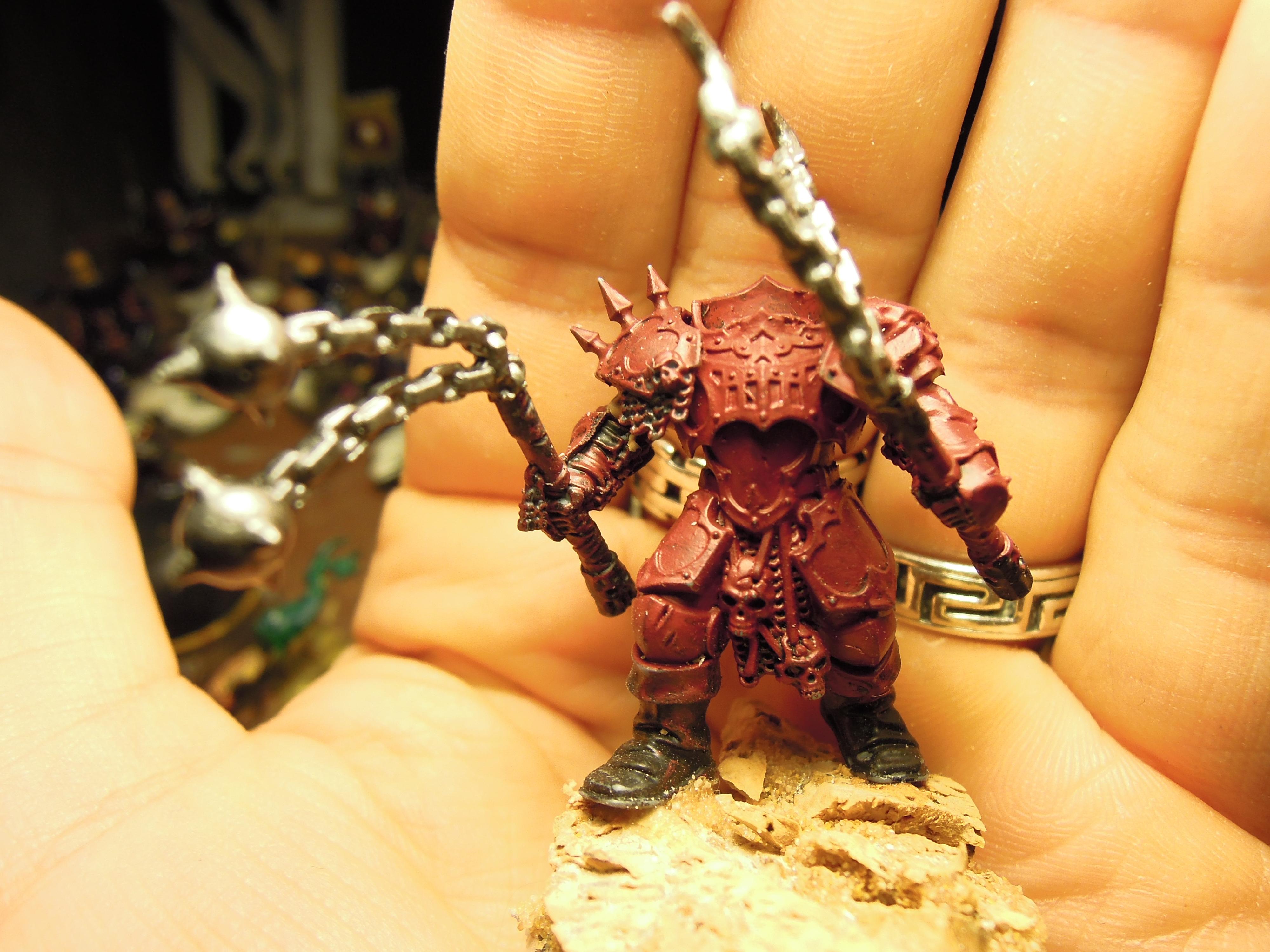 Age Of Sigmar, Berserk, Berserkers, Berzerk, Berzerker, Blades Of Khorne, Blood For The Blood God, Chaos, Conversion, Flail, Infantry, Khorne, Khorne Bloodbound, Morgenstern, Skulls For Skull Throne, Warhammer Fantasy, Work In Progress