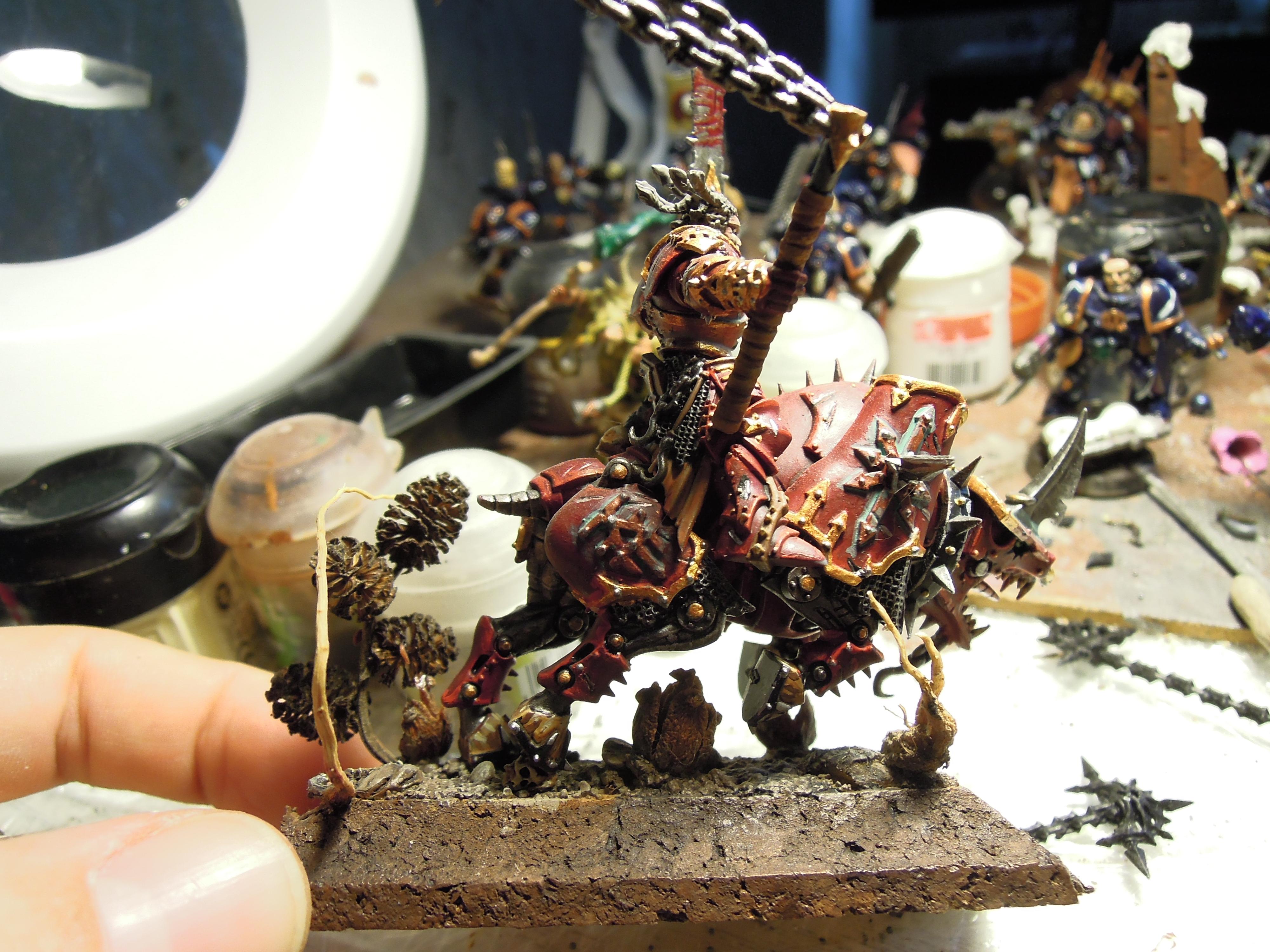 Age Of Sigmar, Berserk, Berserkers, Berzerk, Berzerker, Blades Of Khorne, Blood For The Blood God, Chaos, Conversion, Flail, Infantry, Juggernaut, Khorne, Khorne Bloodbound, Morgenstern, Rider, Skullcrushers, Skulls For Skull Throne, Warhammer Fantasy