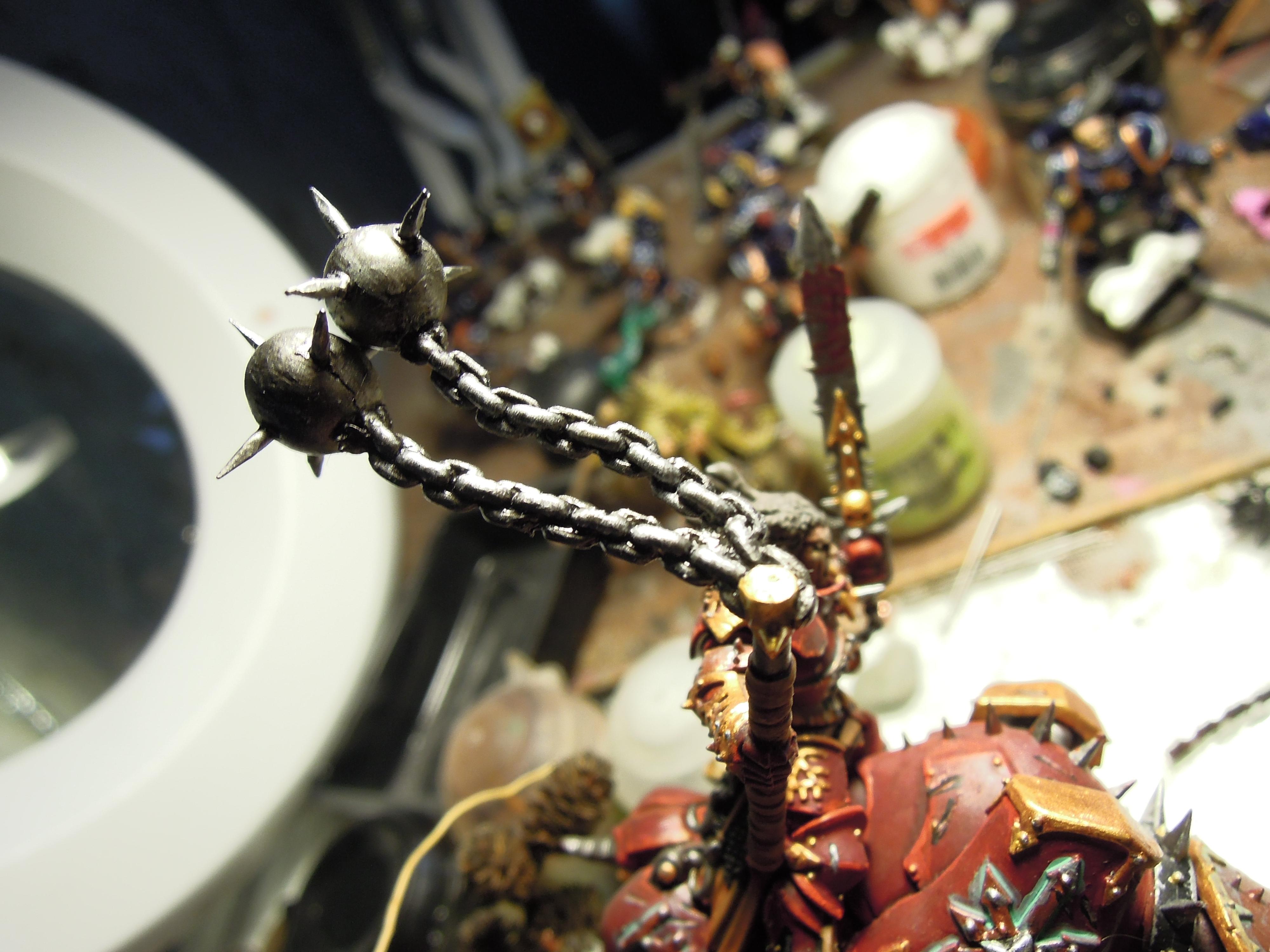 Age Of Sigmar, Berserk, Berserkers, Berzerk, Berzerker, Blades Of Khorne, Blood For The Blood God, Chaos, Conversion, Flail, Infantry, Juggernaut, Khorne, Khorne Bloodbound, Morgenstern, Rider, Skullcrushers, Skulls For Skull Throne, Warhammer Fantasy