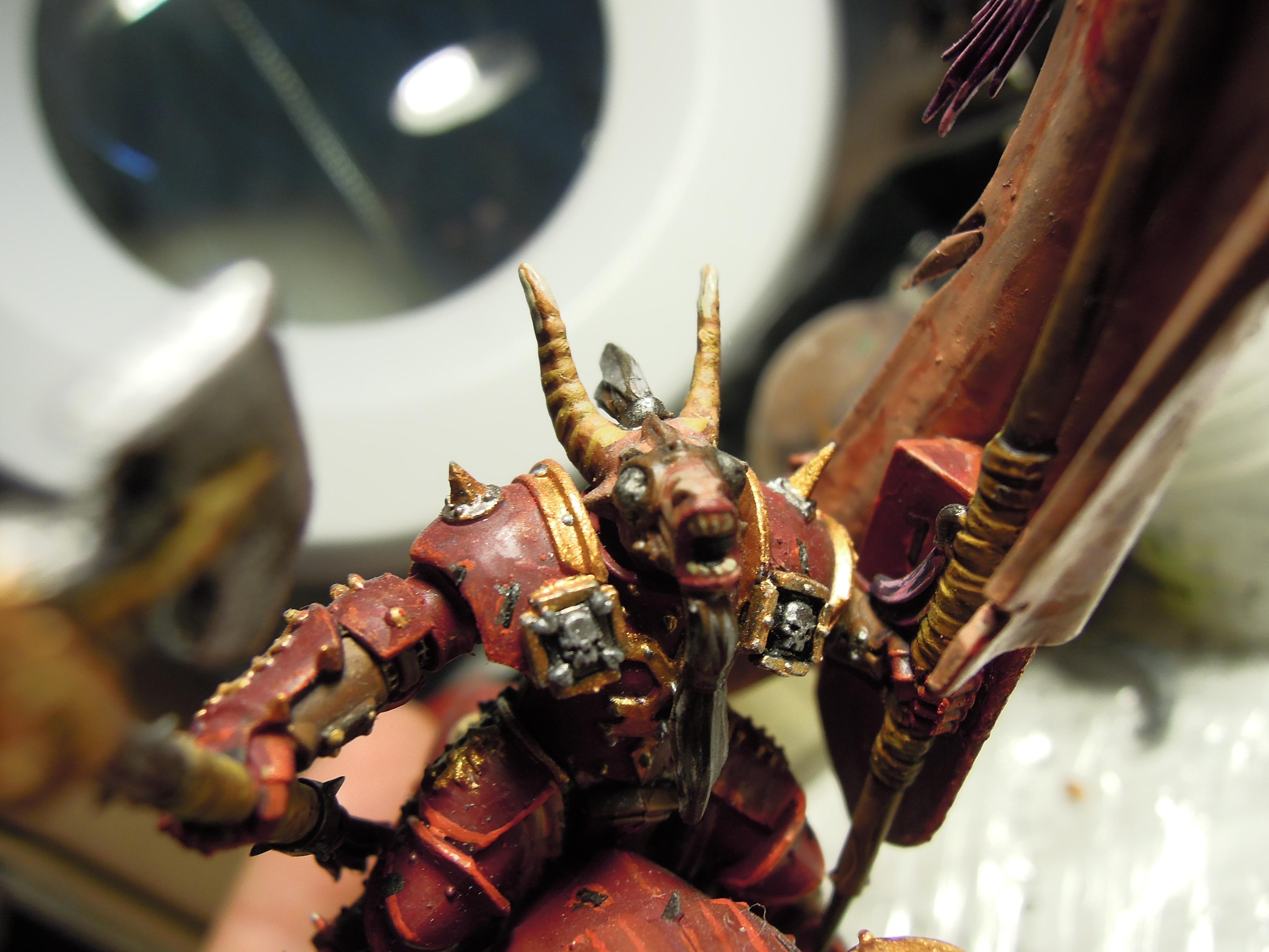 Age Of Sigmar, Axe, Banner, Berserk, Berserkers, Berzerk, Berzerker, Blades Of Khorne, Blood For The Blood God, Chaos, Conversion, Infantry, Juggernaut, Khorne, Khorne Bloodbound, Mutant, Rider, Skullcrushers, Skulls For Skull Throne, Standard, Warhammer Fantasy