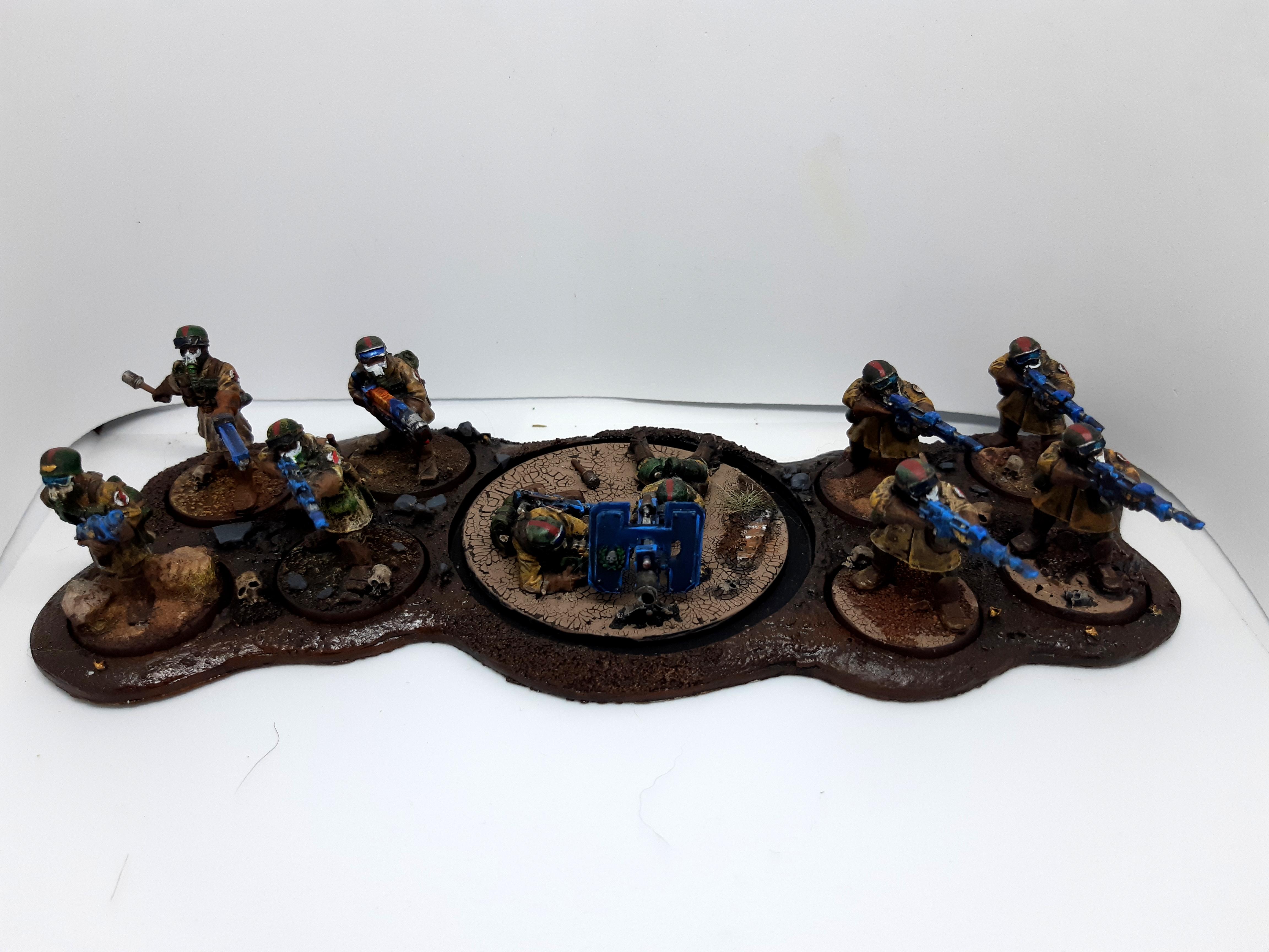 Armageddon Steel Legion, Astra Militarum, Buntfarbenanstrich, Death Korps of Krieg, Games Workshop, Hive Ganger, Imperial Guard, Metal, Necromunda, Warhammer 40,000