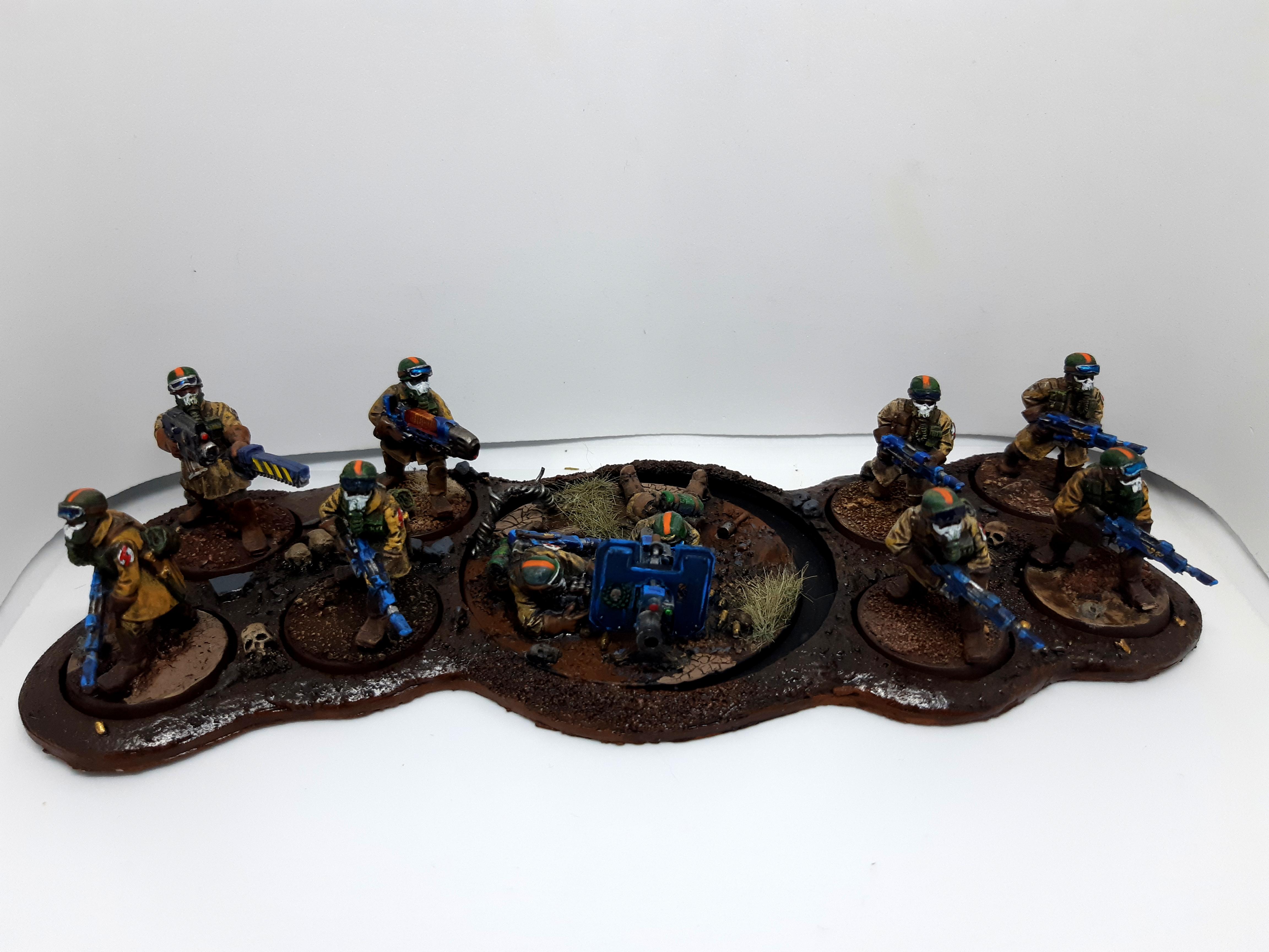 Armageddon Steel Legion, Astra Militarum, Buntfarbenanstrich, Death Korps of Krieg, Games Workshop, Hive Ganger, Imperial Guard, Metal, Necromunda, Warhammer 40,000