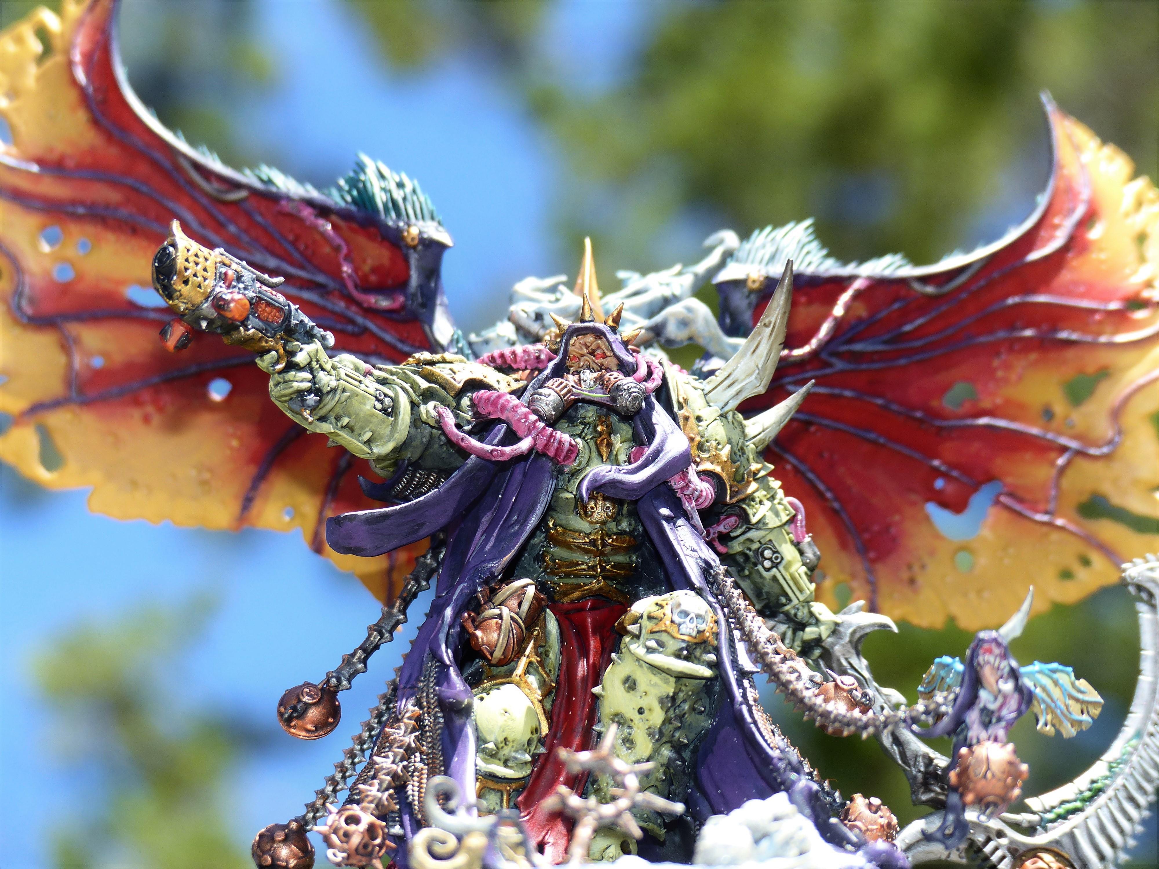 Death Guard, Ice, Mortarion, Nurgle, Snow, Winter