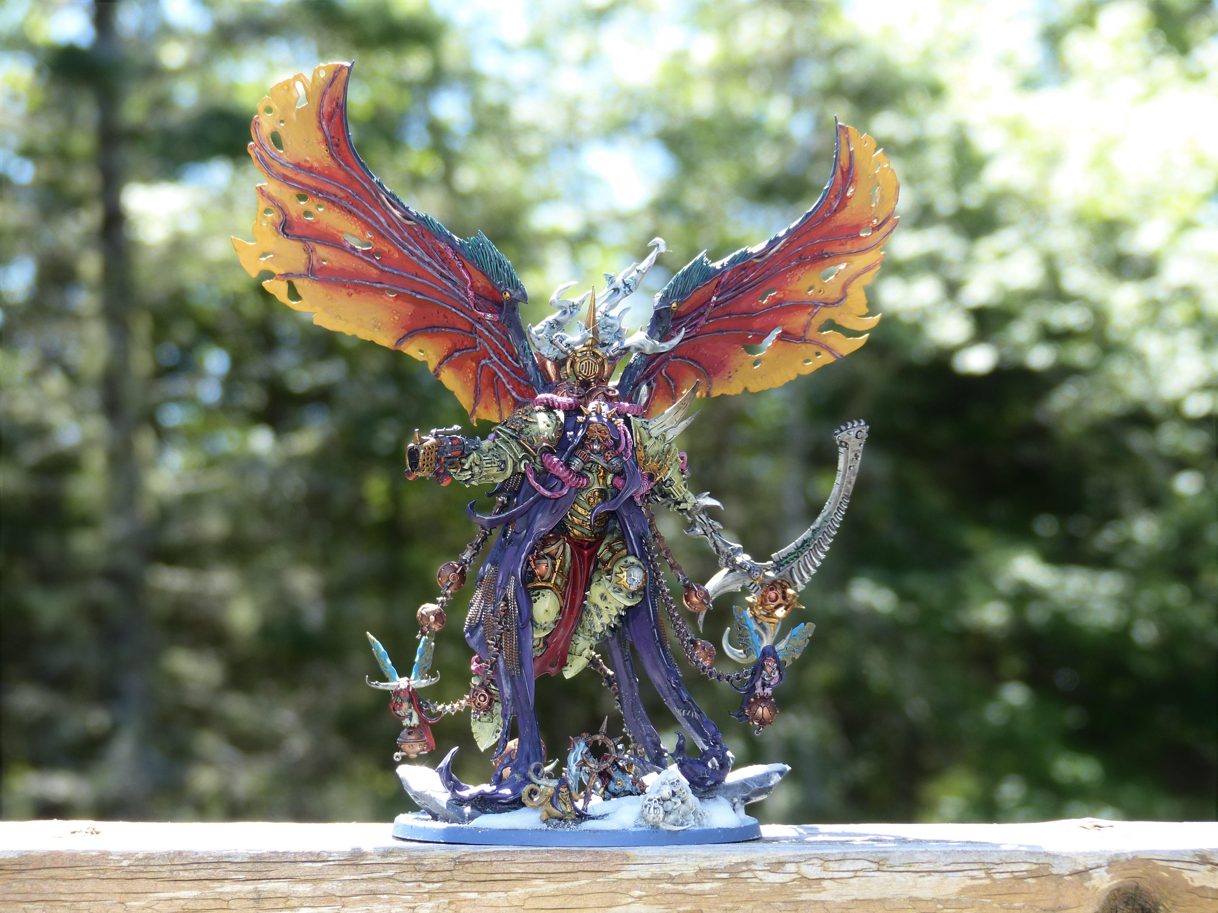 Death Guard, Ice, Mortarion, Nurgle, Snow, Winter