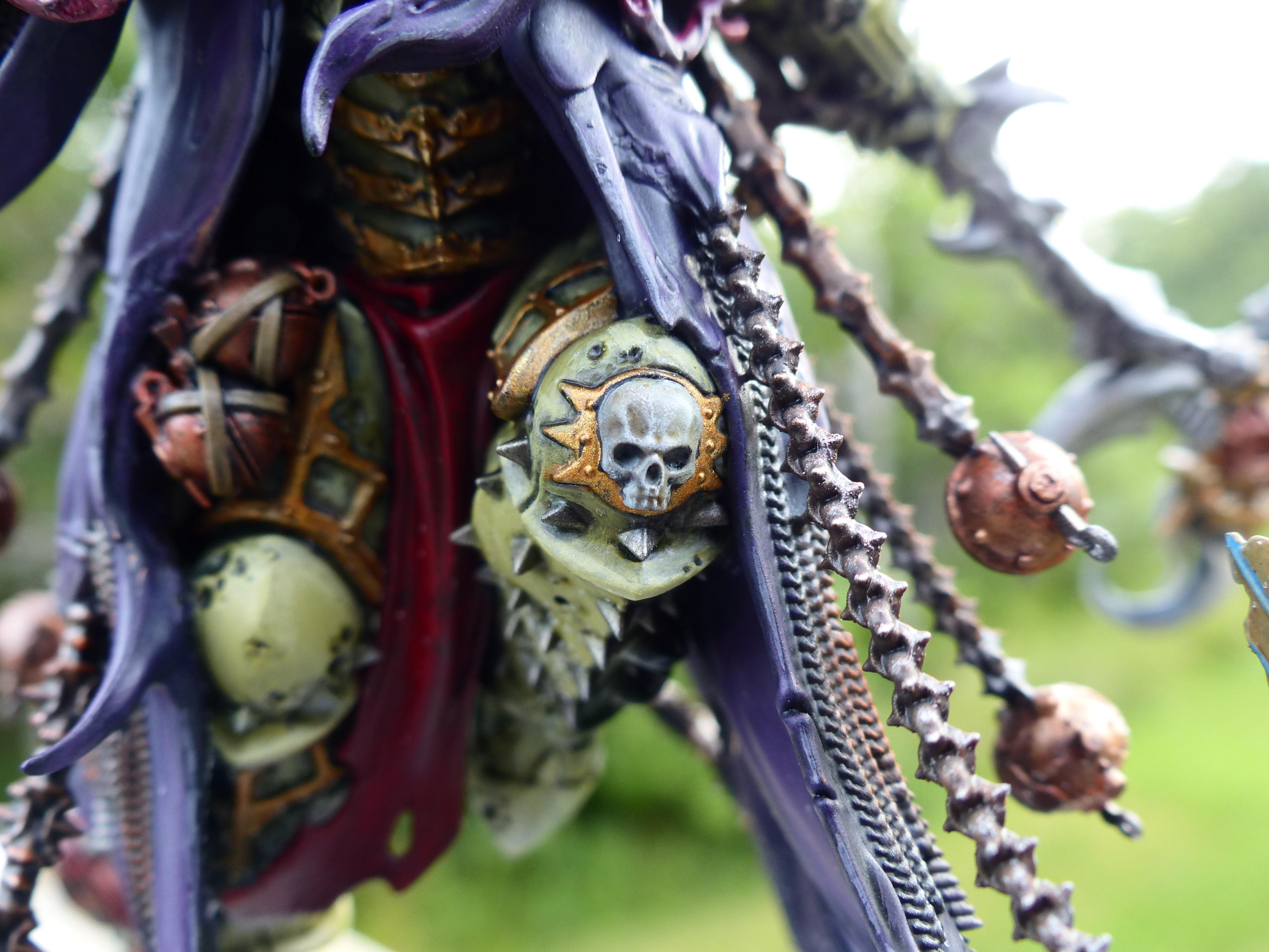Bone, Death Guard, Ice, Mortarion, Nurgle, Skull, Snow, Winter