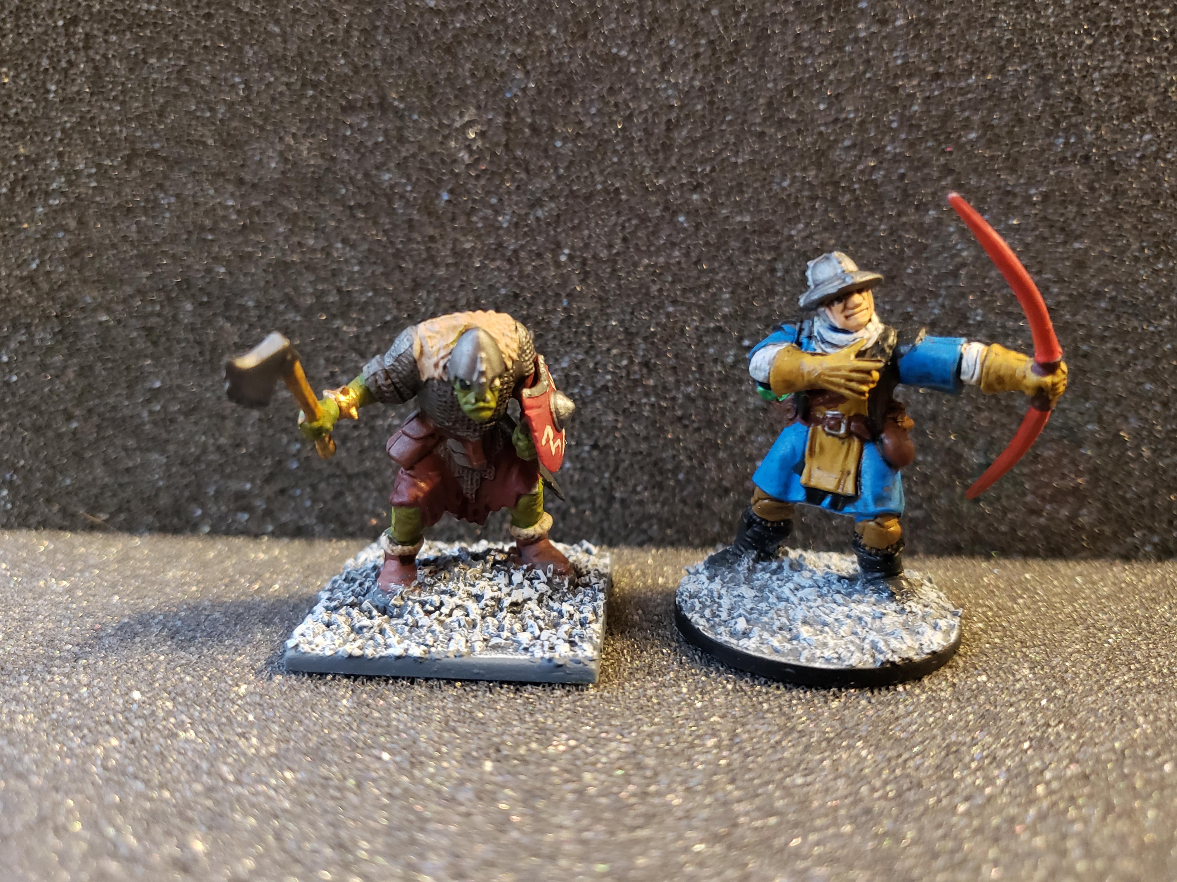 Oathmark and Frostgrave size comparison