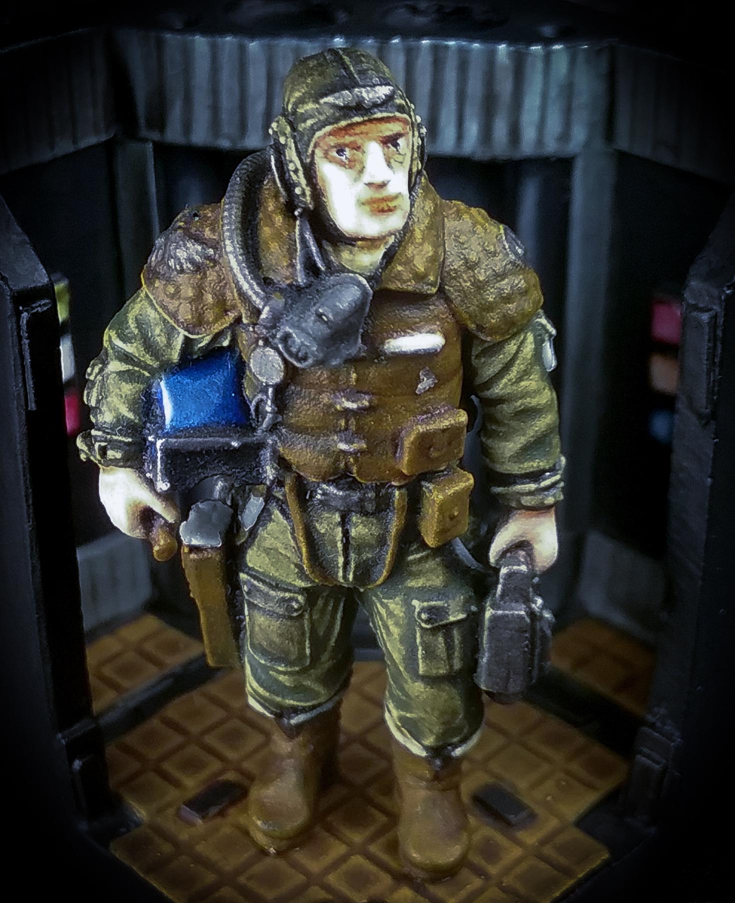 Forge World, Imperial Navy, Imperial Navy Thunderbolt Pilot, Neal Bowskill, Pilot, Sci Fi Pilot, Thunderbolt