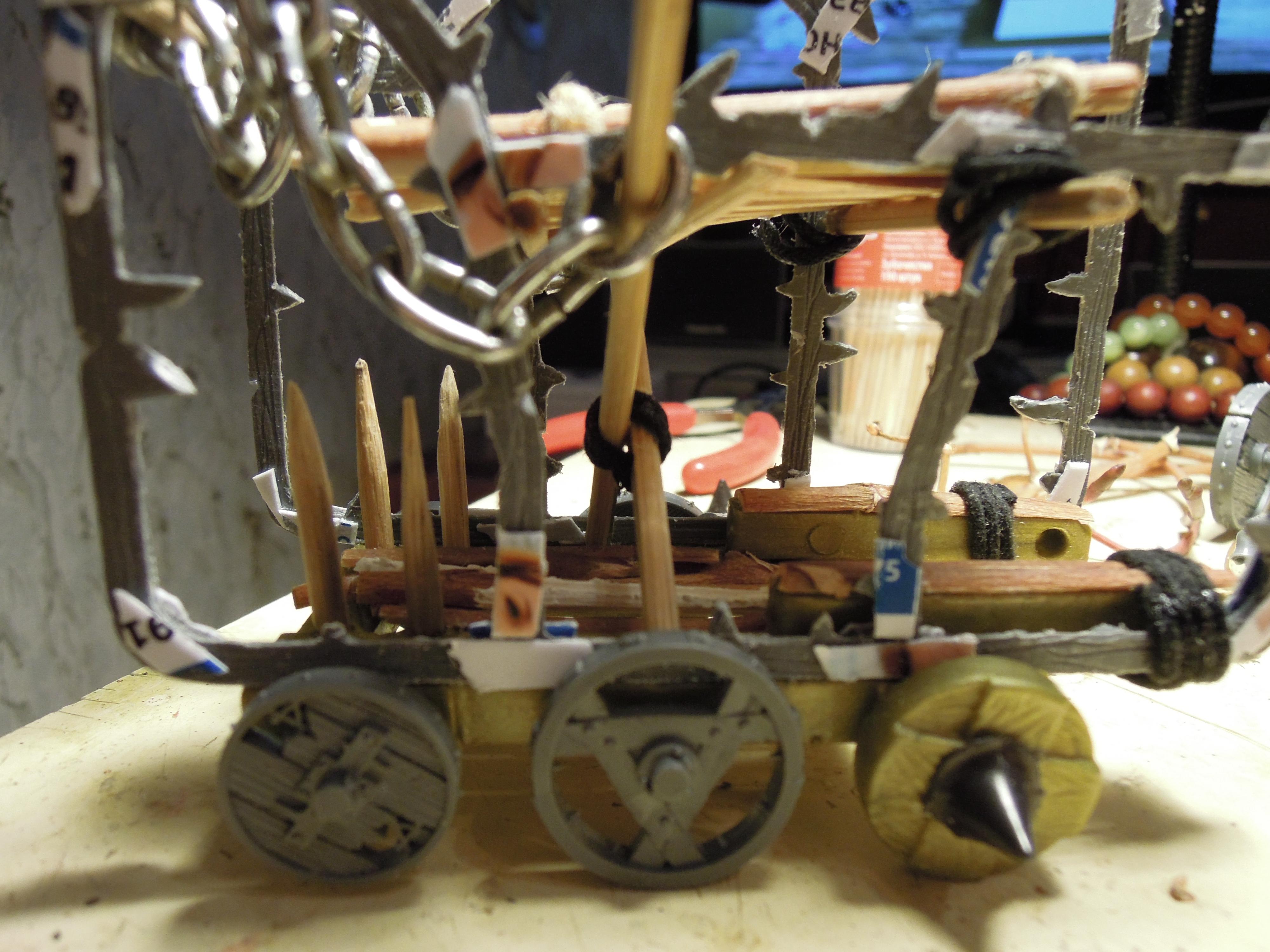 Age Of Sigmar, Chaos, Conversion, Disease, Pestilence, Plague, Plague Furnace, Plague Monks, Rats, Scratch Build, Siege Engine, Skaven, Sprue, Technolog, Tehnolog, Warhammer Fantasy, Wooden, Work In Progress