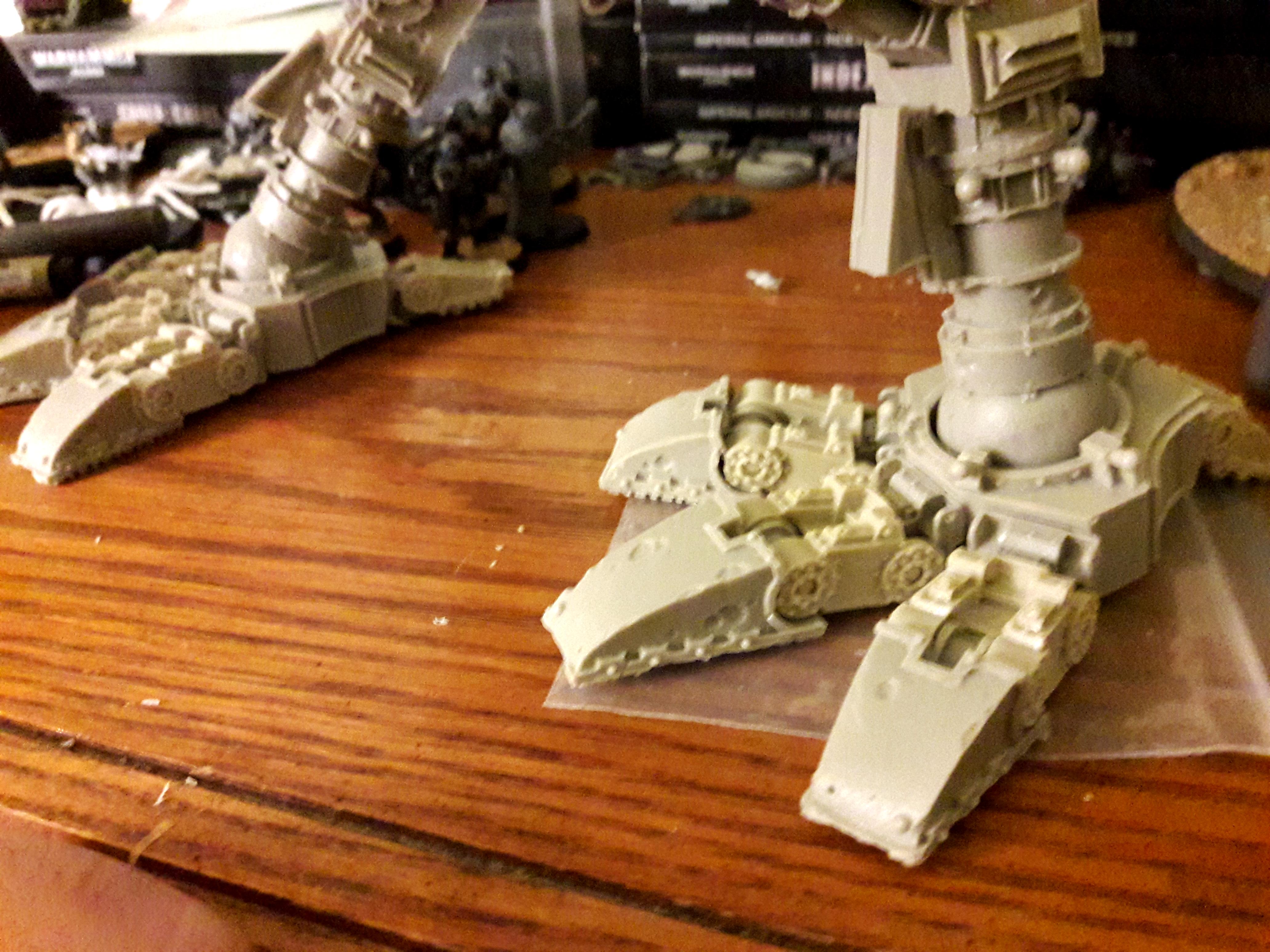 Chaos Warhound Titan, Legio Mortis, Titan