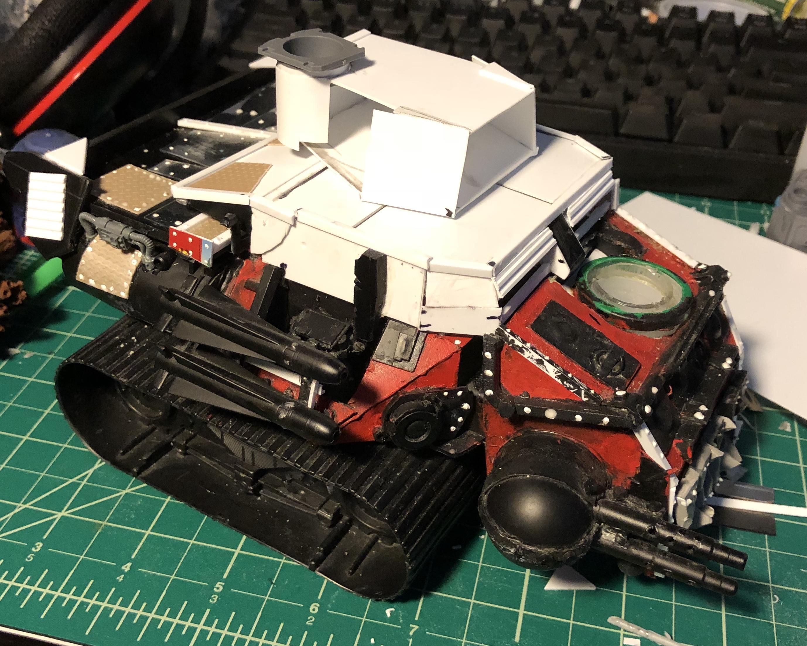 Battlewagon, Orks, Scratch Build